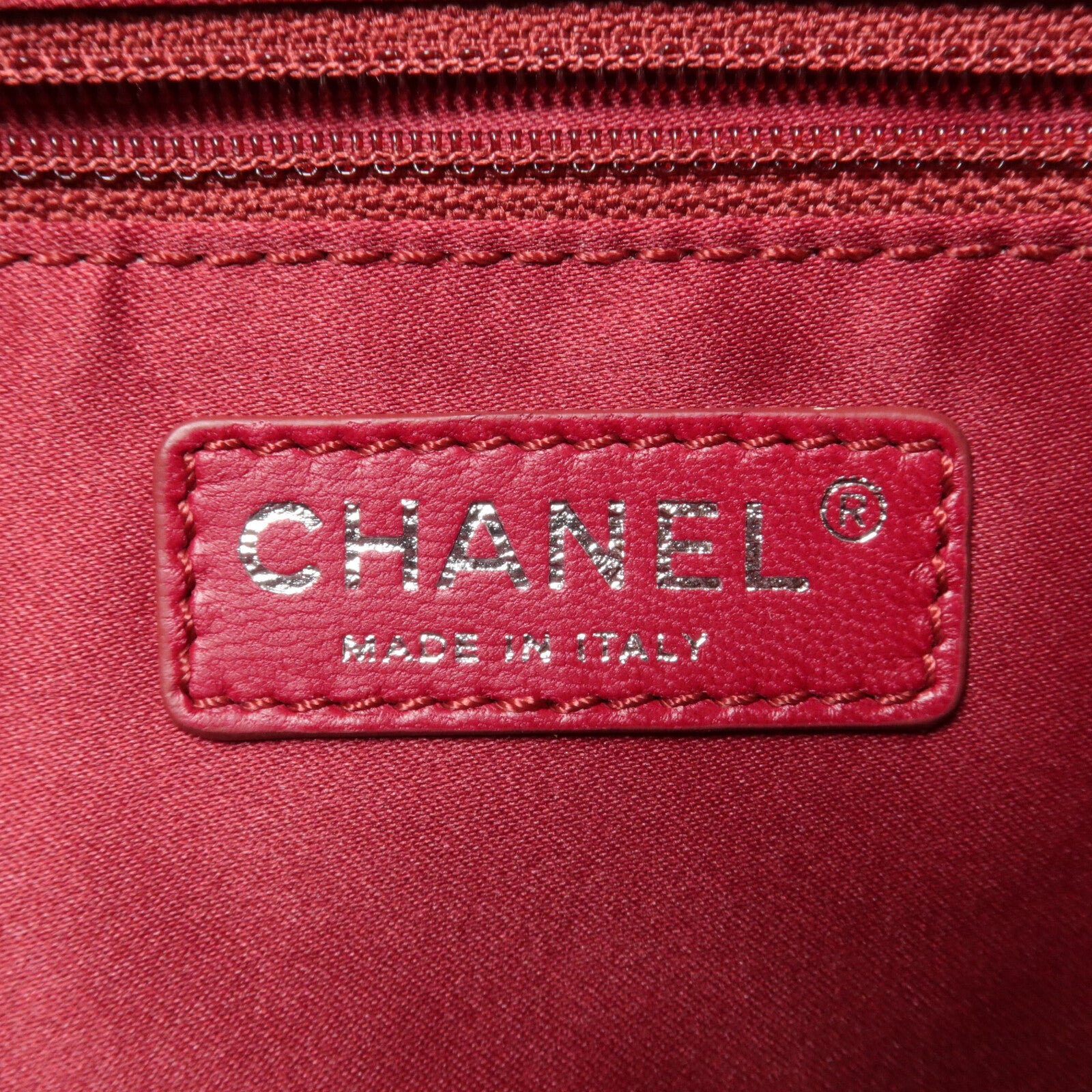 CHANEL 蛇皮皮革Shoulder Bag鏈帶肩背袋