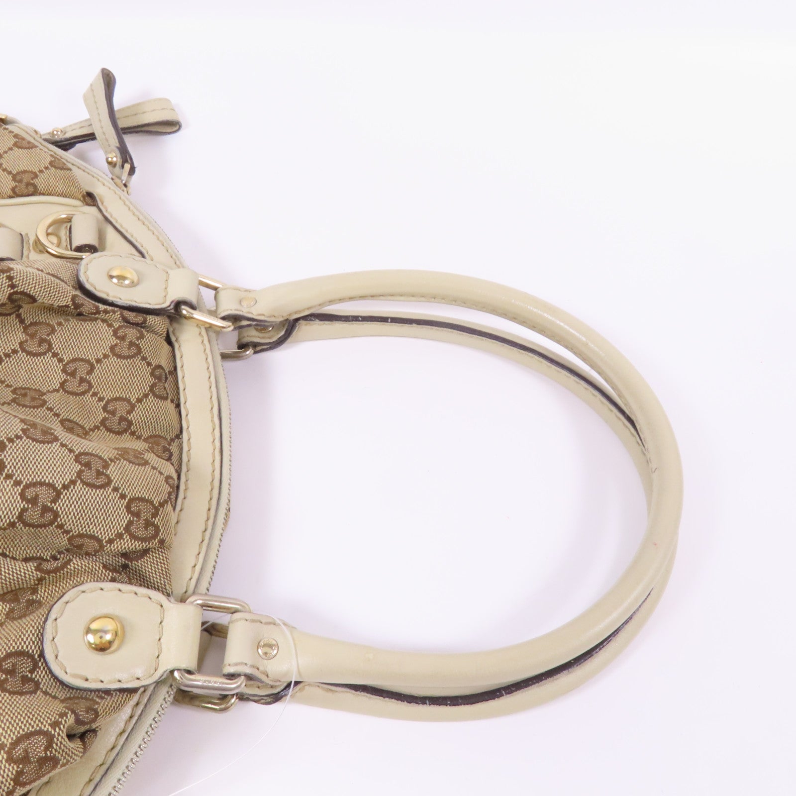 GUCCI 帆布Sukey金扣肩背袋