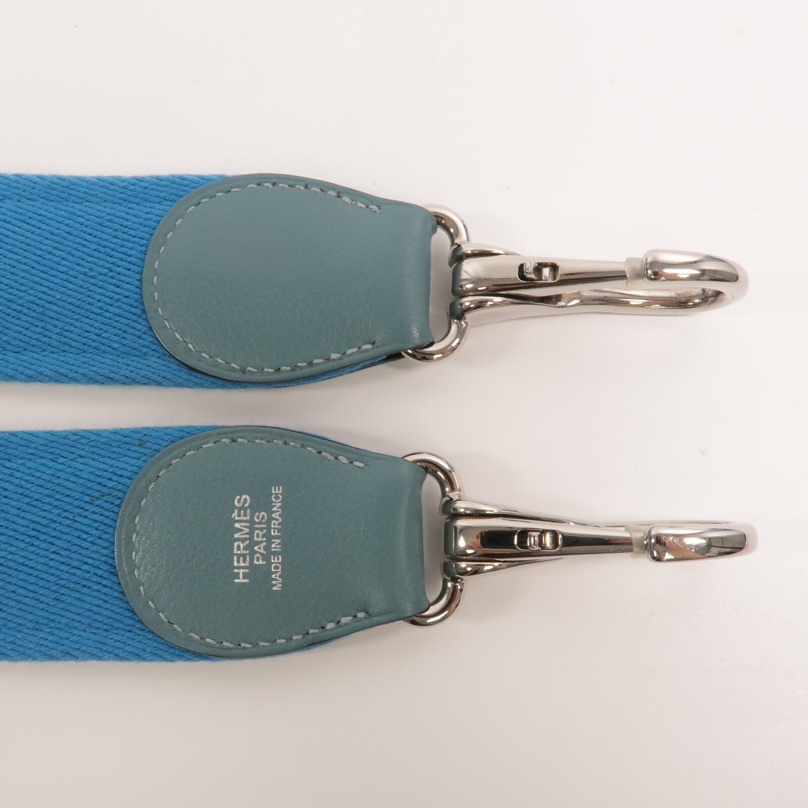 HERMES Eevercolor皮革Mini Berline肩背袋Ciel/Girs Pearl