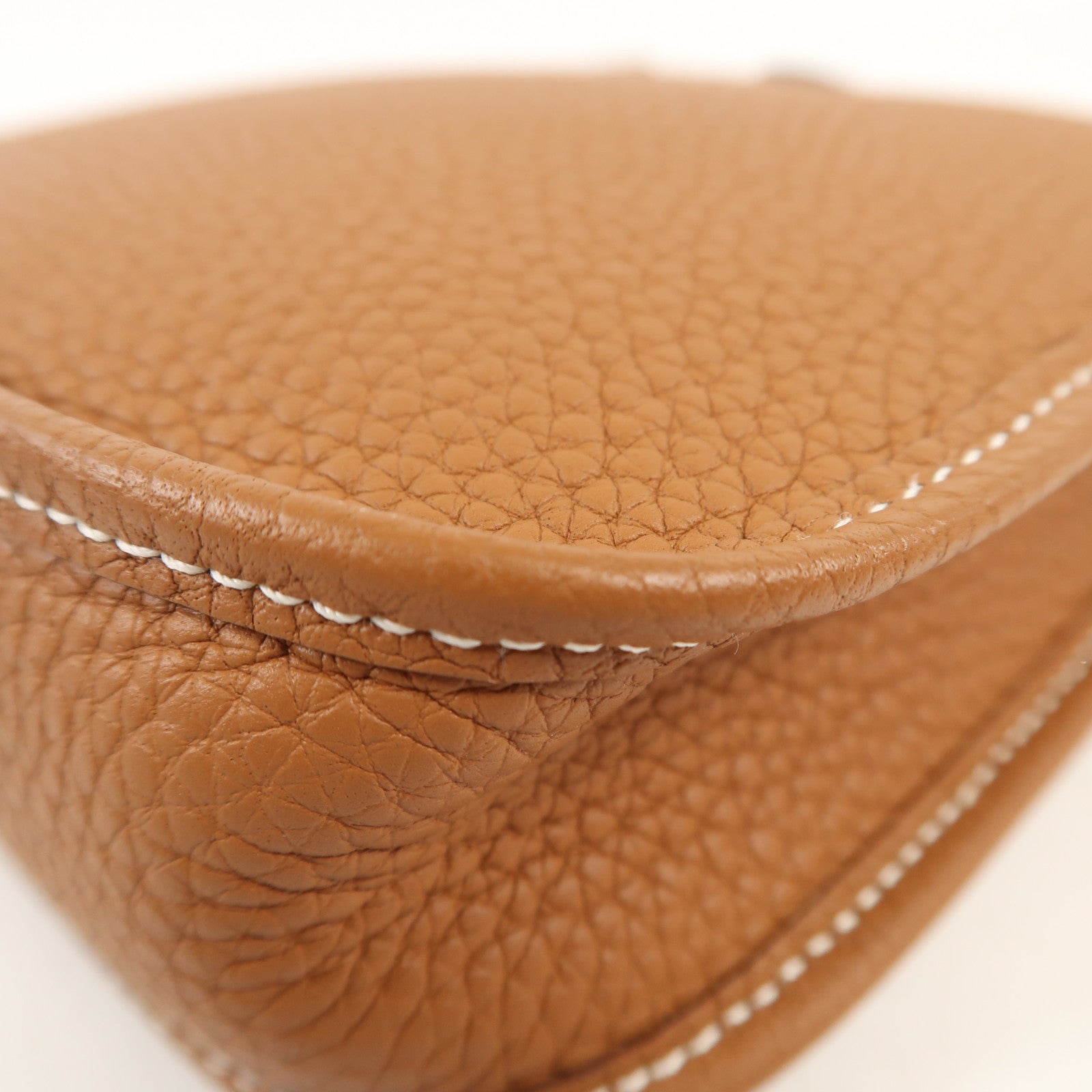 HERMES Clemence皮革Evelyne TPM銀扣肩背袋