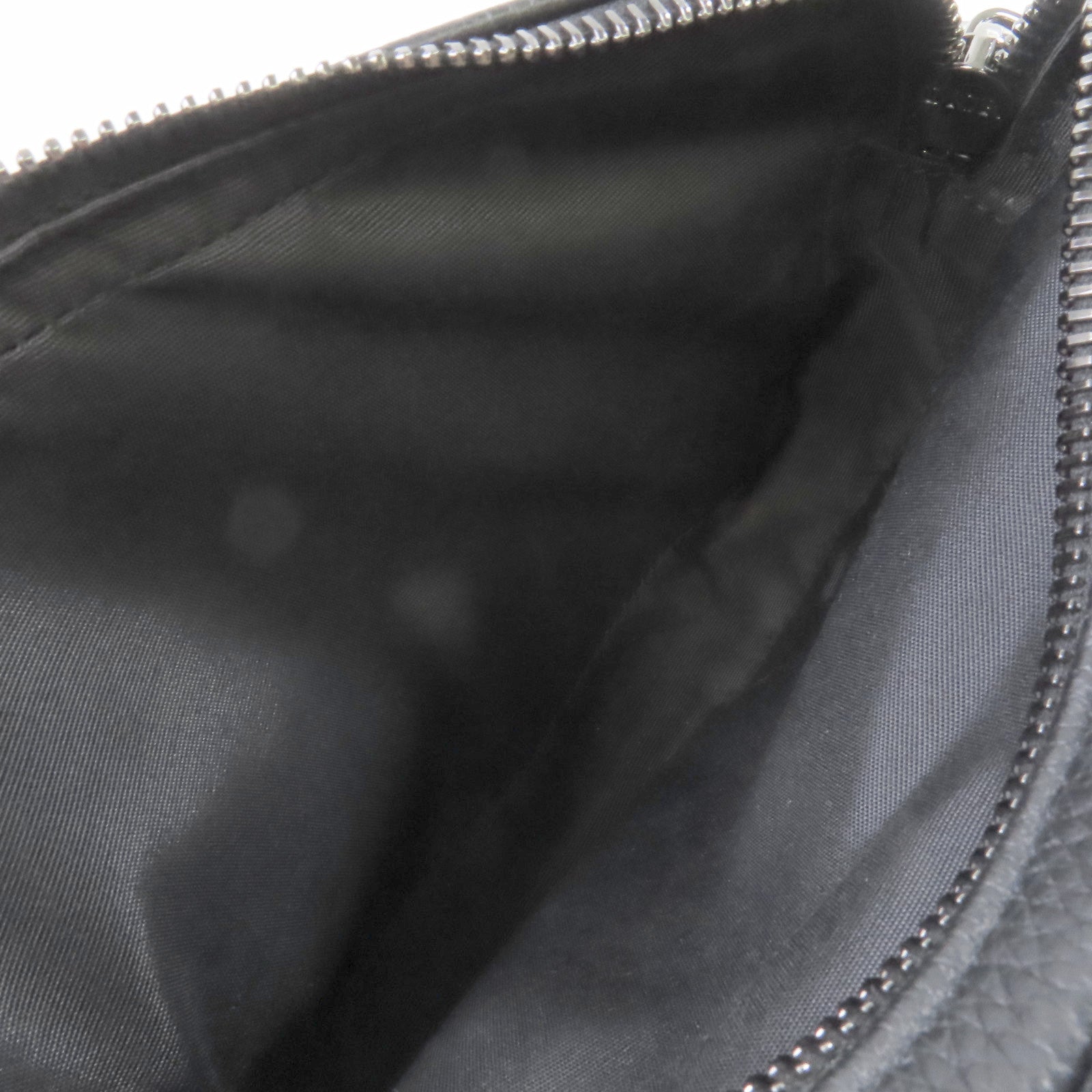 Dior Oblique帆布Zipped Pouch With Shoulder Bag銀扣肩背袋啡色/藍色