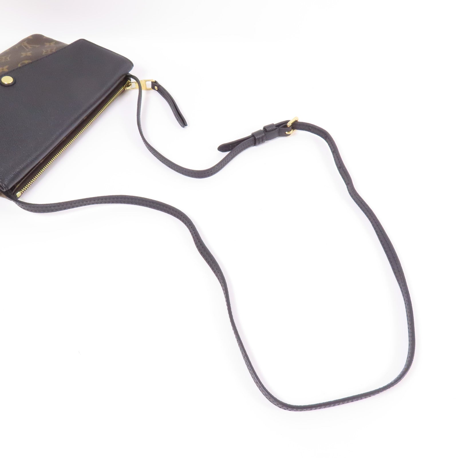 LOUIS VUITTON Monogram Twice Shoulder Bag金扣肩背袋