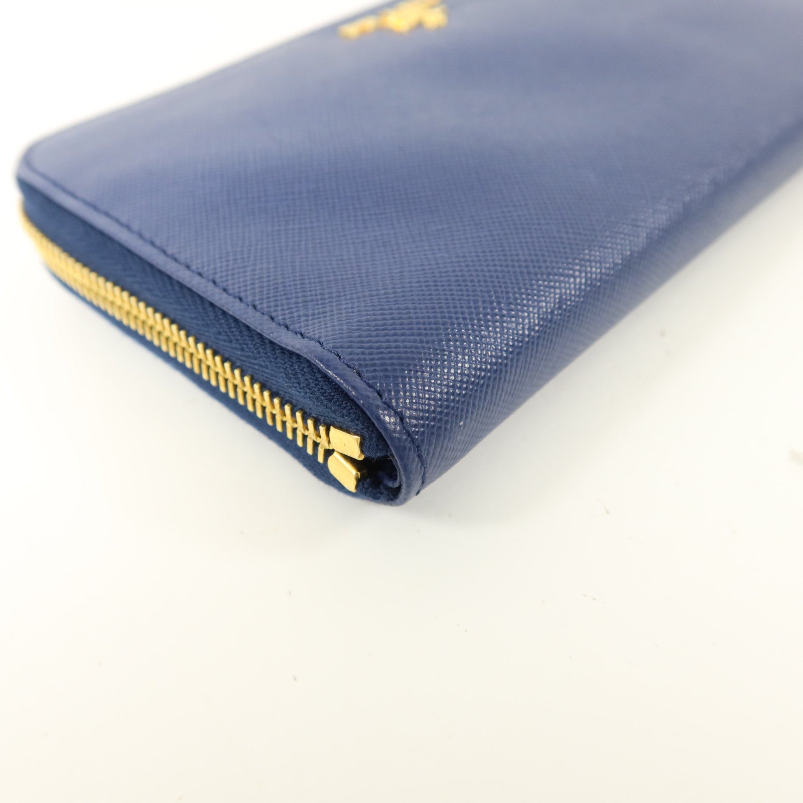 PRADA 牛皮皮革Zipper Long Wallet長錢包