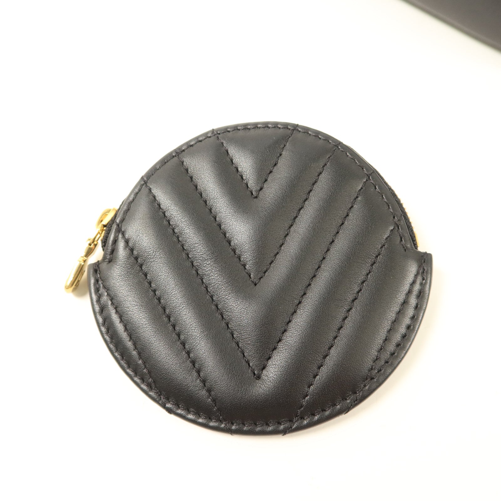 LOUIS VUITTON 牛皮皮革New Wave金扣手挽鏈帶肩背兩用袋