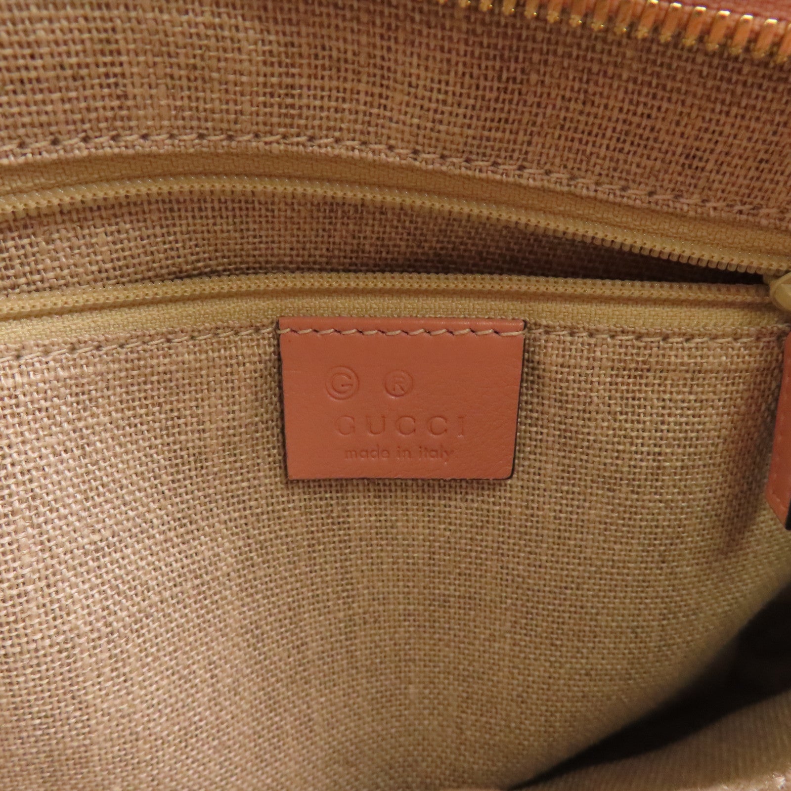 GUCCI 牛皮皮革2 Way Shoulder金扣手挽肩背兩用袋