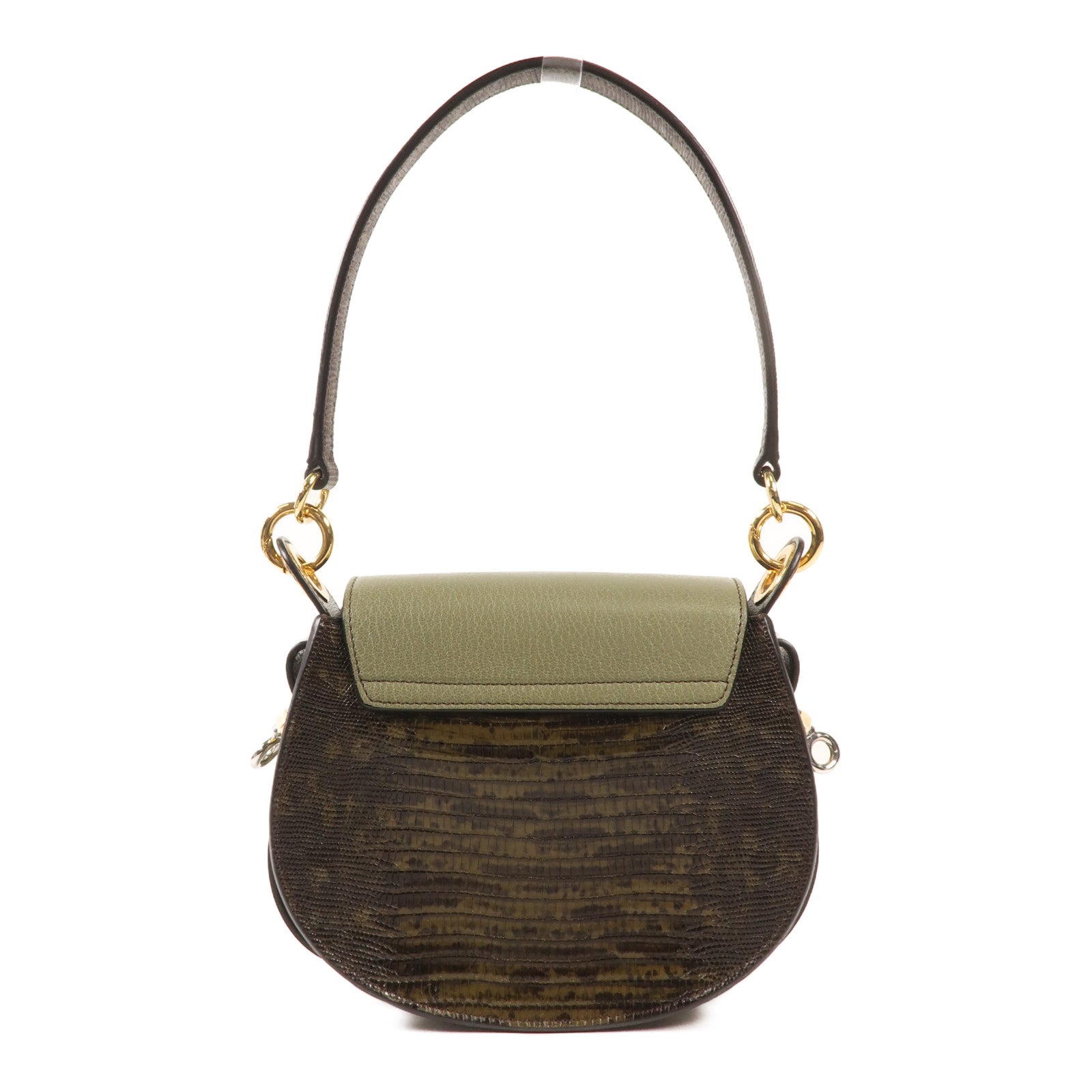 Chloe 牛皮皮革Shoulder Bag金扣手挽肩背兩用袋