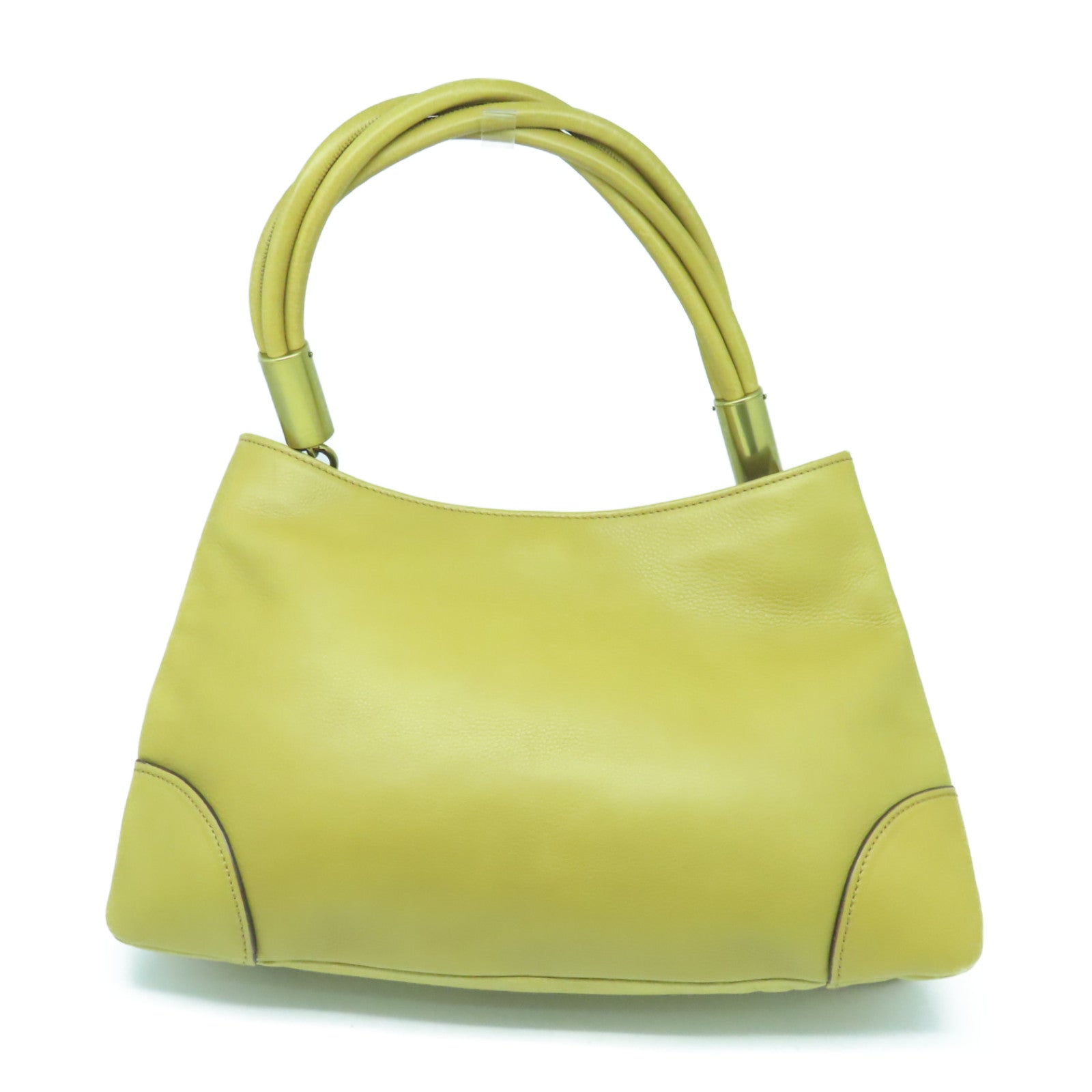 GUCCI 【清倉大減價】牛皮皮革Shoulder Bag金扣肩背袋啡色