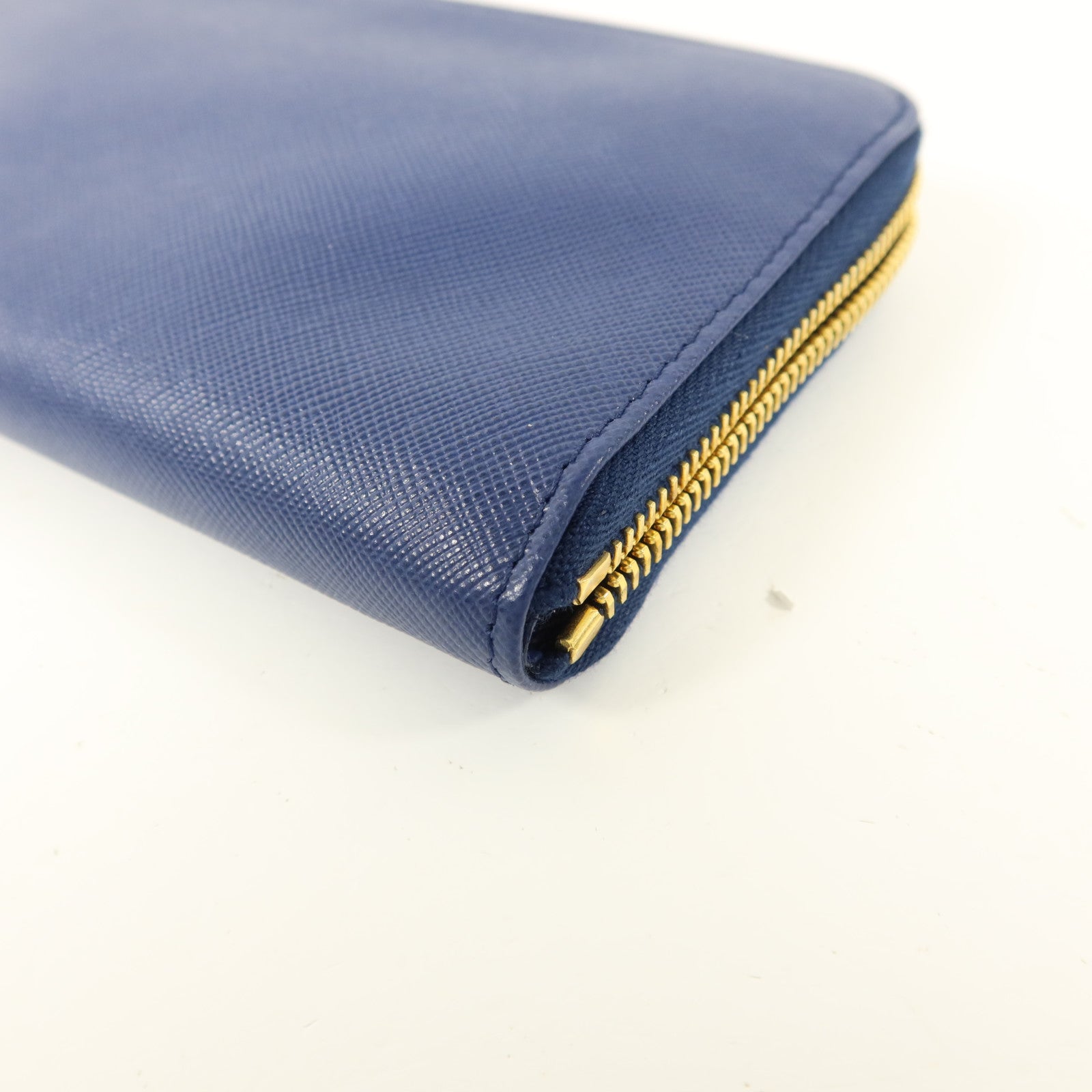 PRADA 牛皮皮革Zipper Long Wallet長錢包