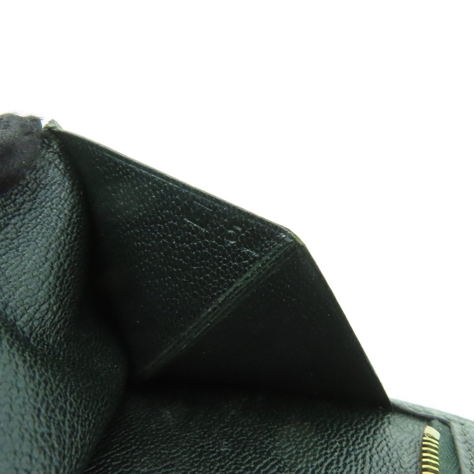 HERMES 【激減優惠】鱷魚皮革Bearn Wallet金扣長錢包Vert Emerald綠色