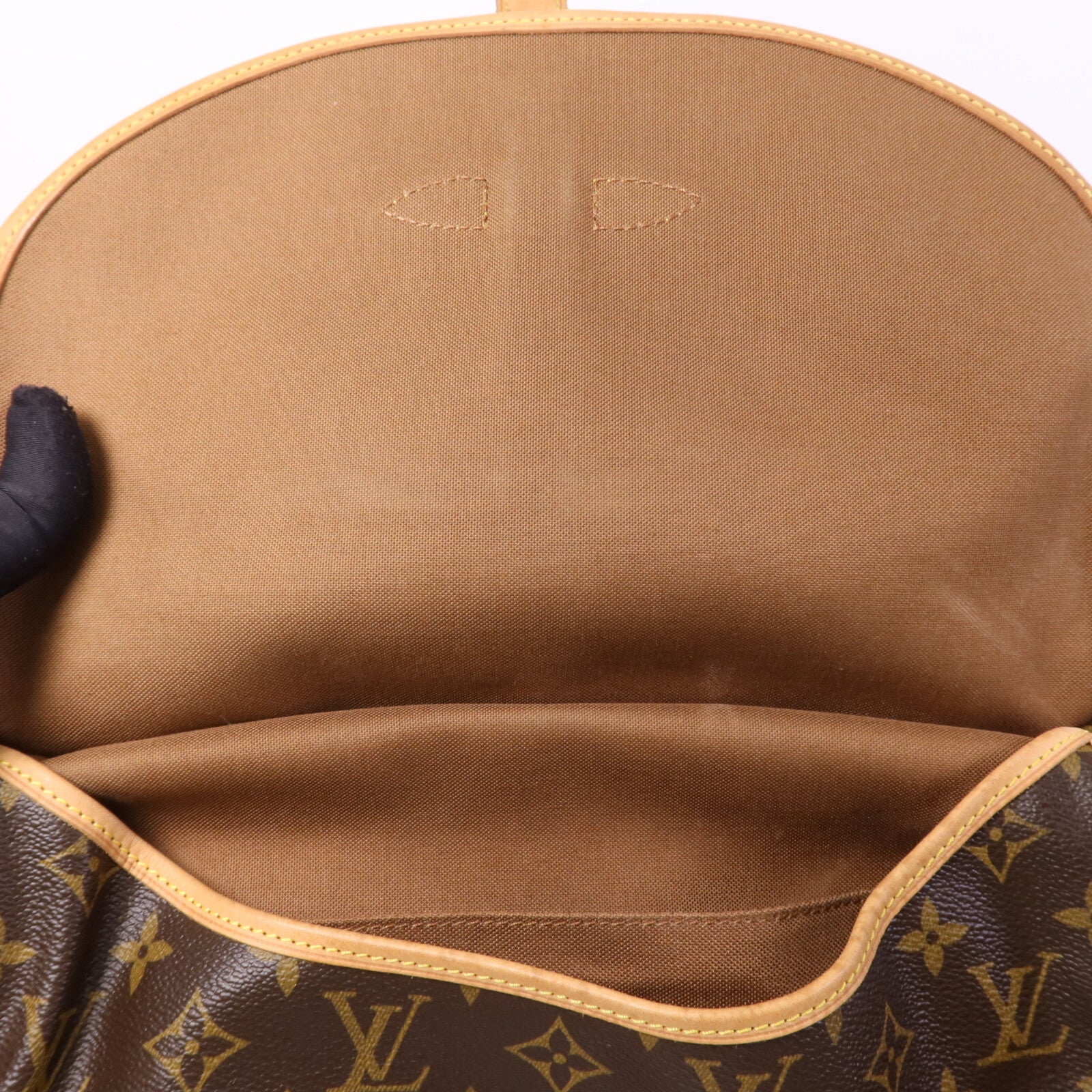 LOUIS VUITTON Monogram Saumur 30金扣肩背袋