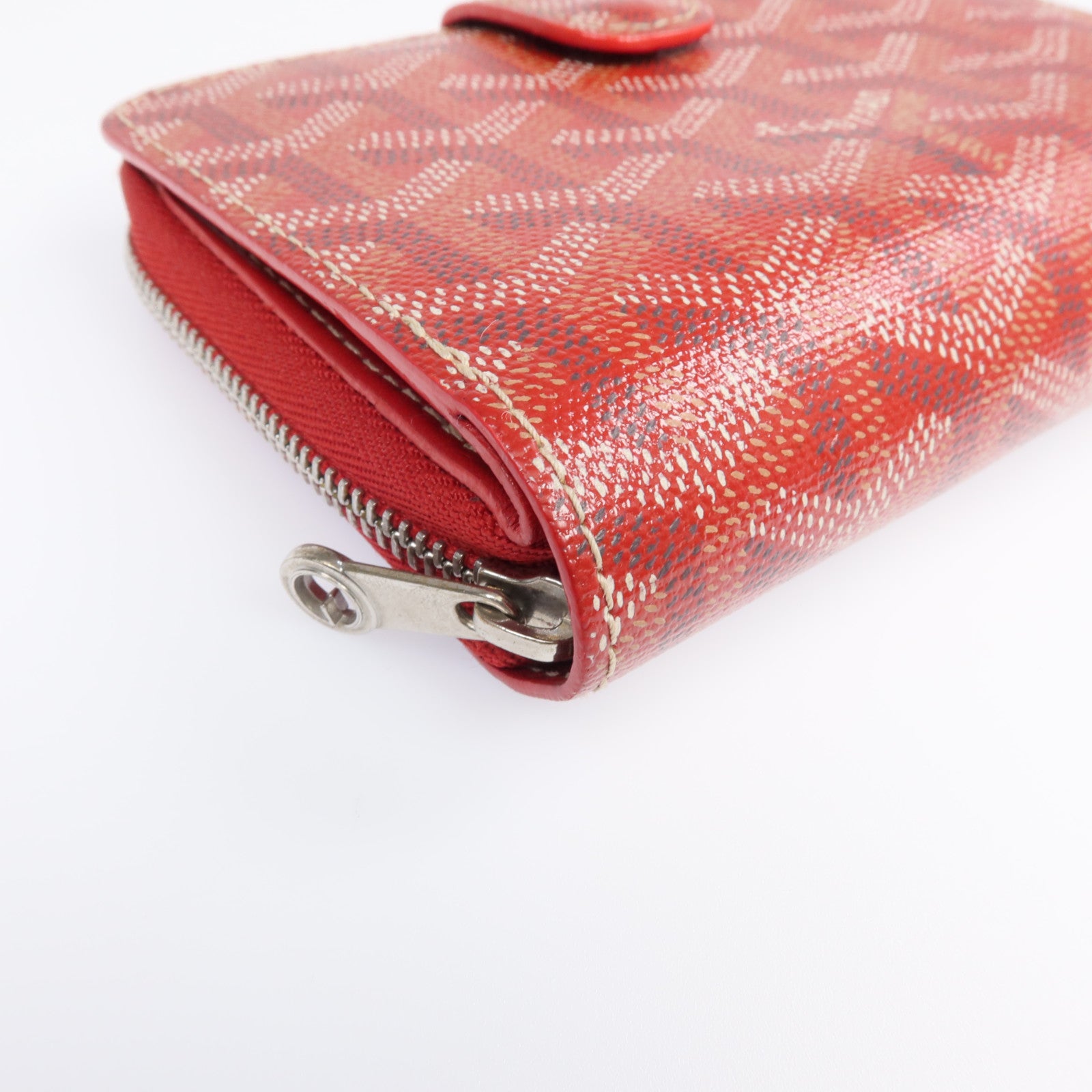 GOYARD 塗層帆布Wallet銀扣錢包