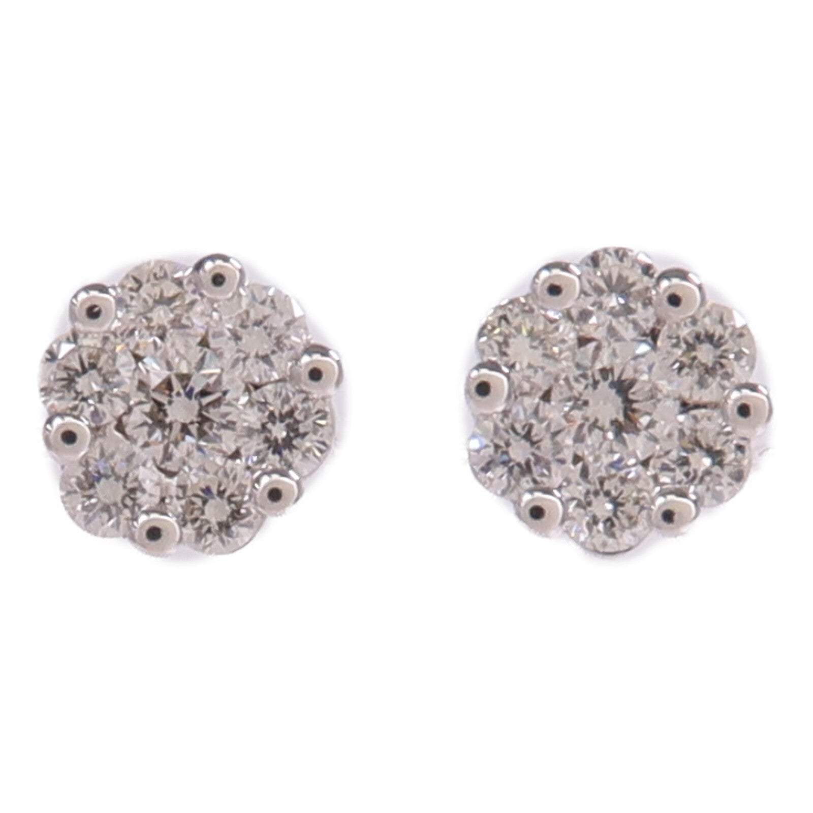 JEWELRY 【激減優惠】18K白金Diamond Earrings鑽石耳環