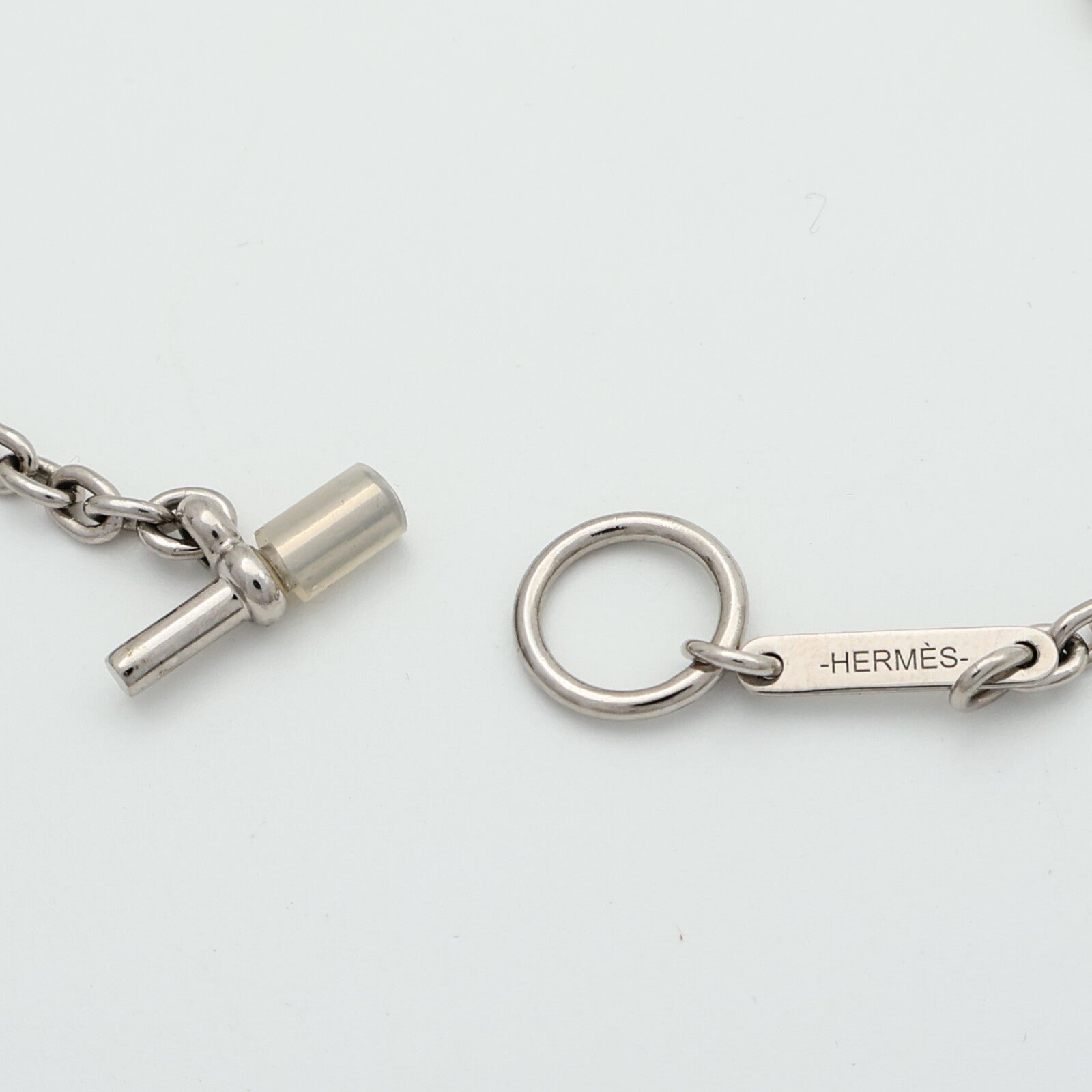 HERMES 金屬/水牛角Carrousel項鍊