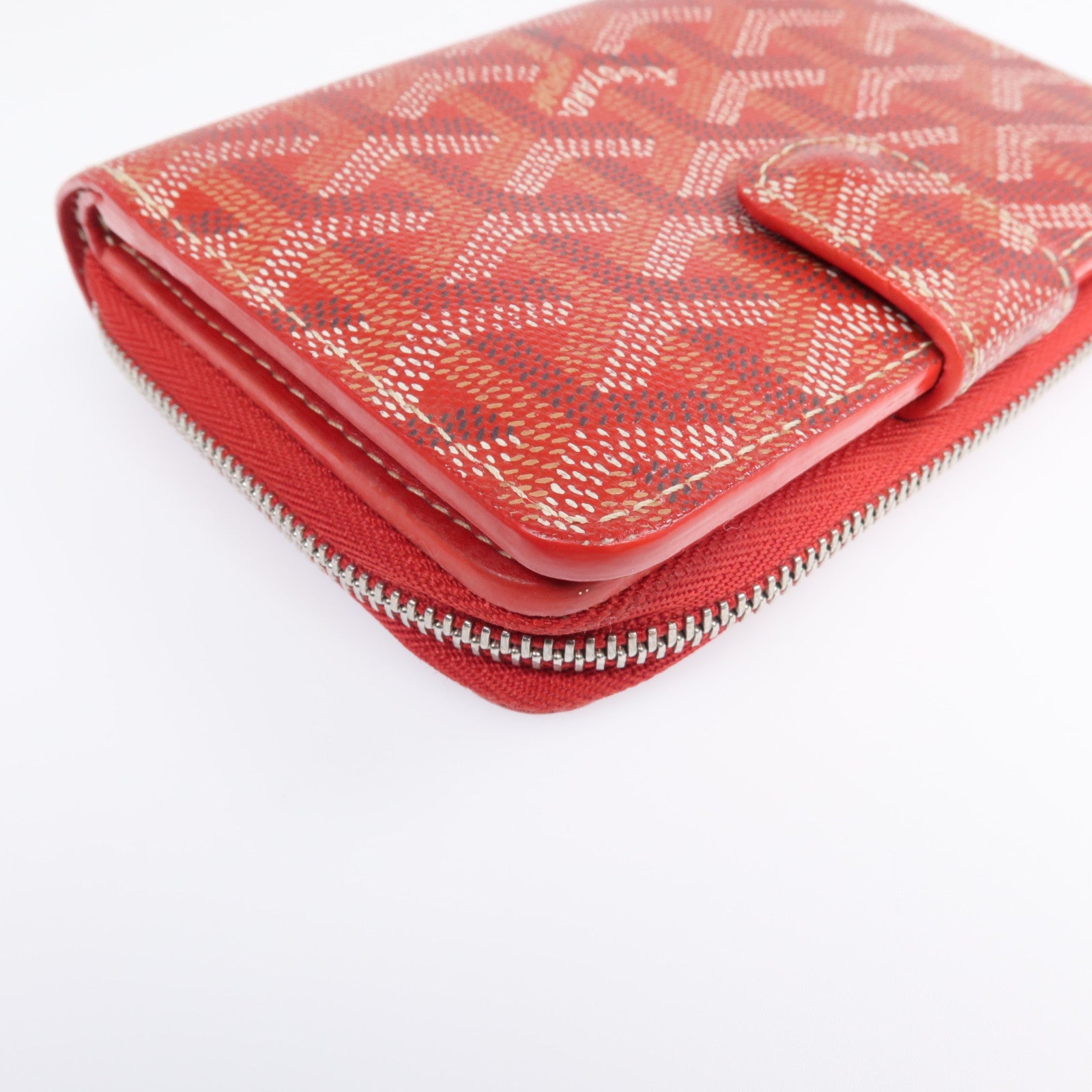 GOYARD 塗層帆布Wallet銀扣錢包