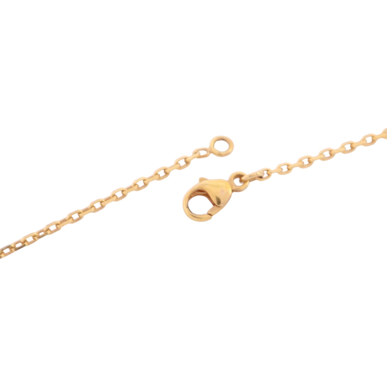 HERMES 金屬/琺瑯Mini Pop H Necklace金扣項鏈