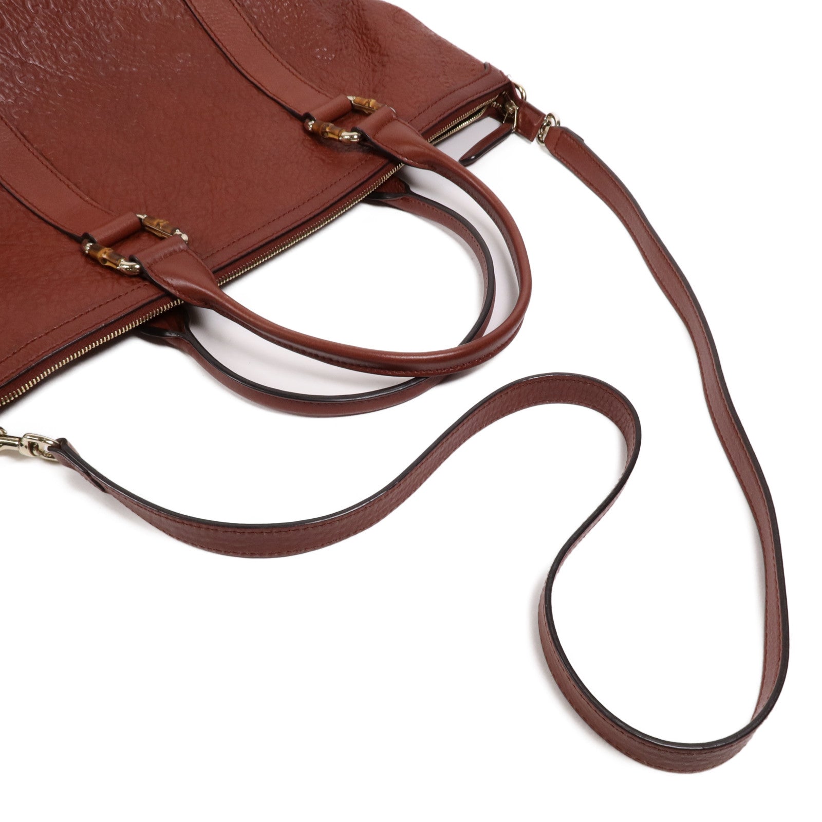 GUCCI 牛皮皮革2 Way Shoulder Bag金扣肩背袋