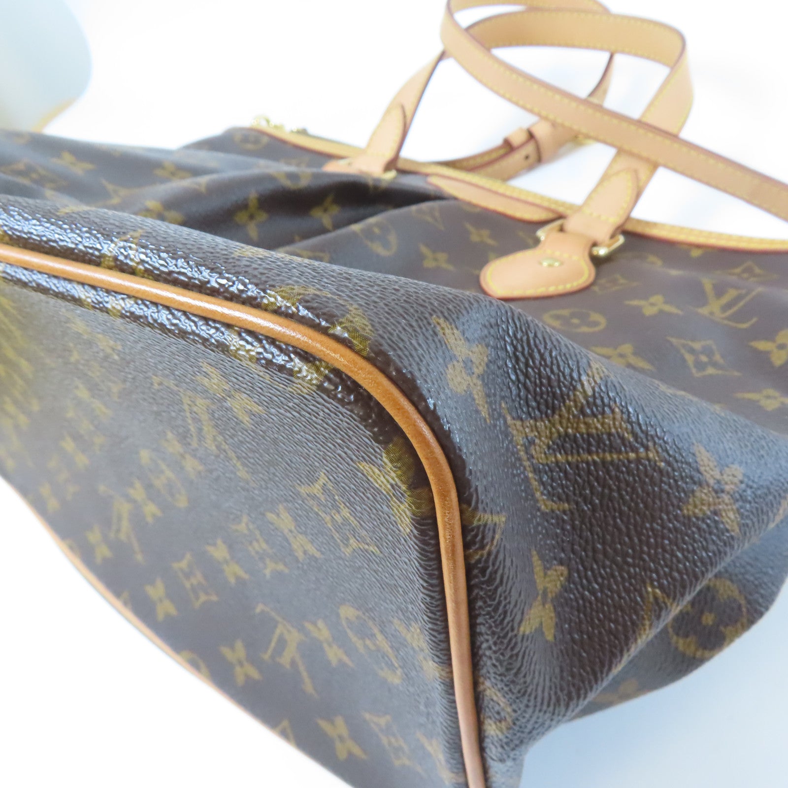 LOUIS VUITTON 【激減優惠】Monogram Palermo GM金扣手挽肩背兩用袋啡色