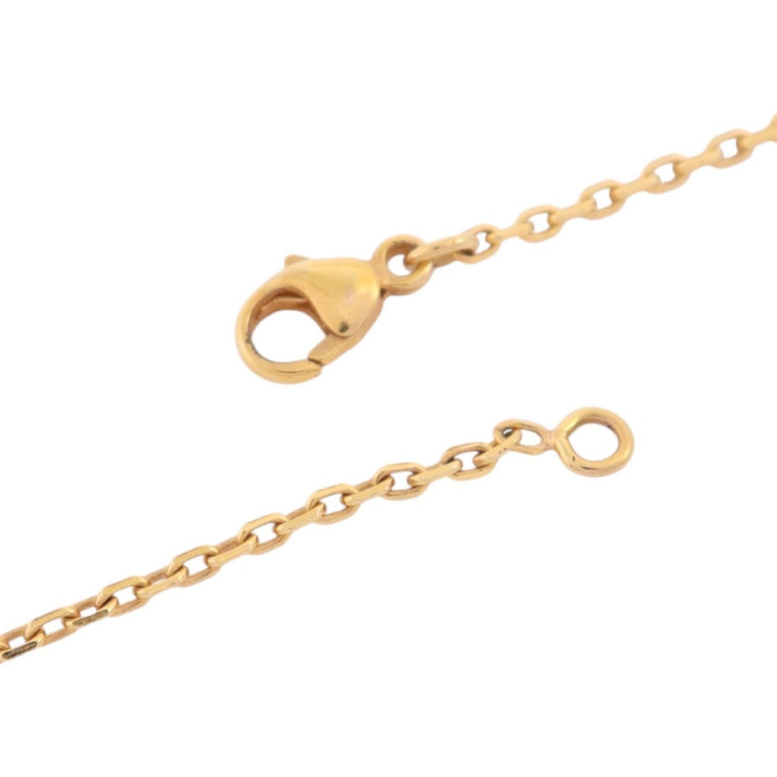 HERMES 金屬/琺瑯Mini Pop H Necklace金扣項鏈