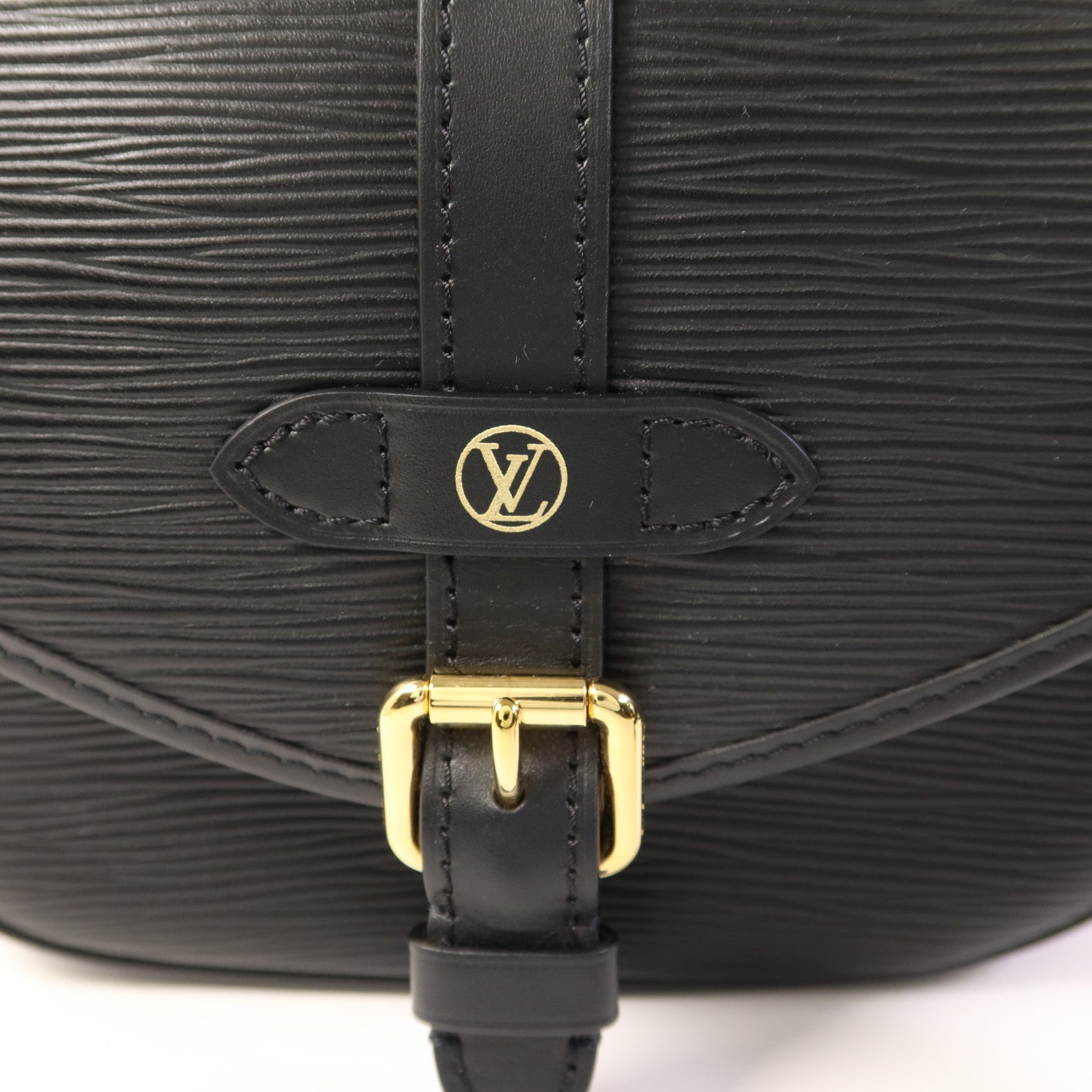 LOUIS VUITTON Epi Saumur BB金扣手挽肩背兩用袋