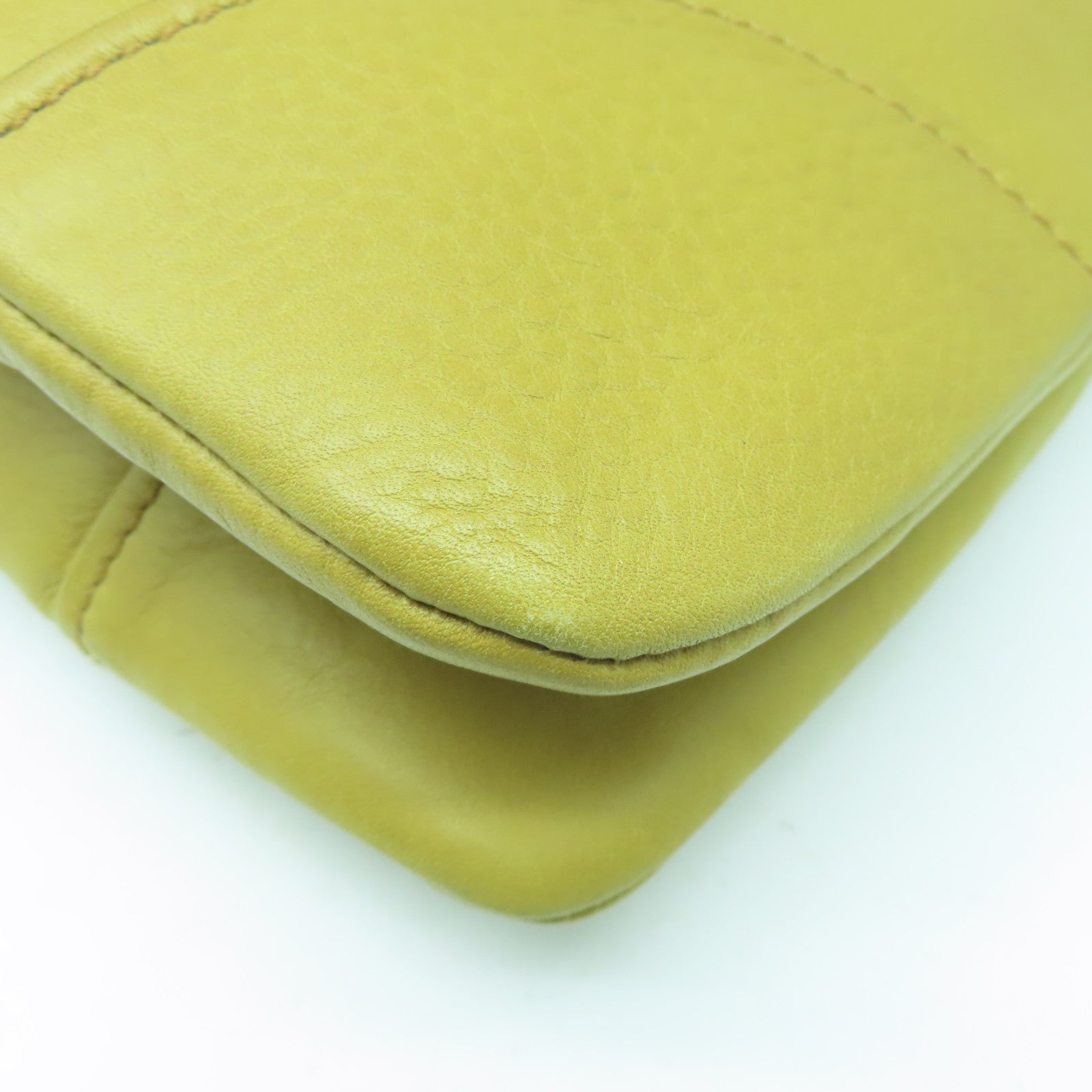GUCCI 【清倉大減價】牛皮皮革Shoulder Bag金扣肩背袋啡色