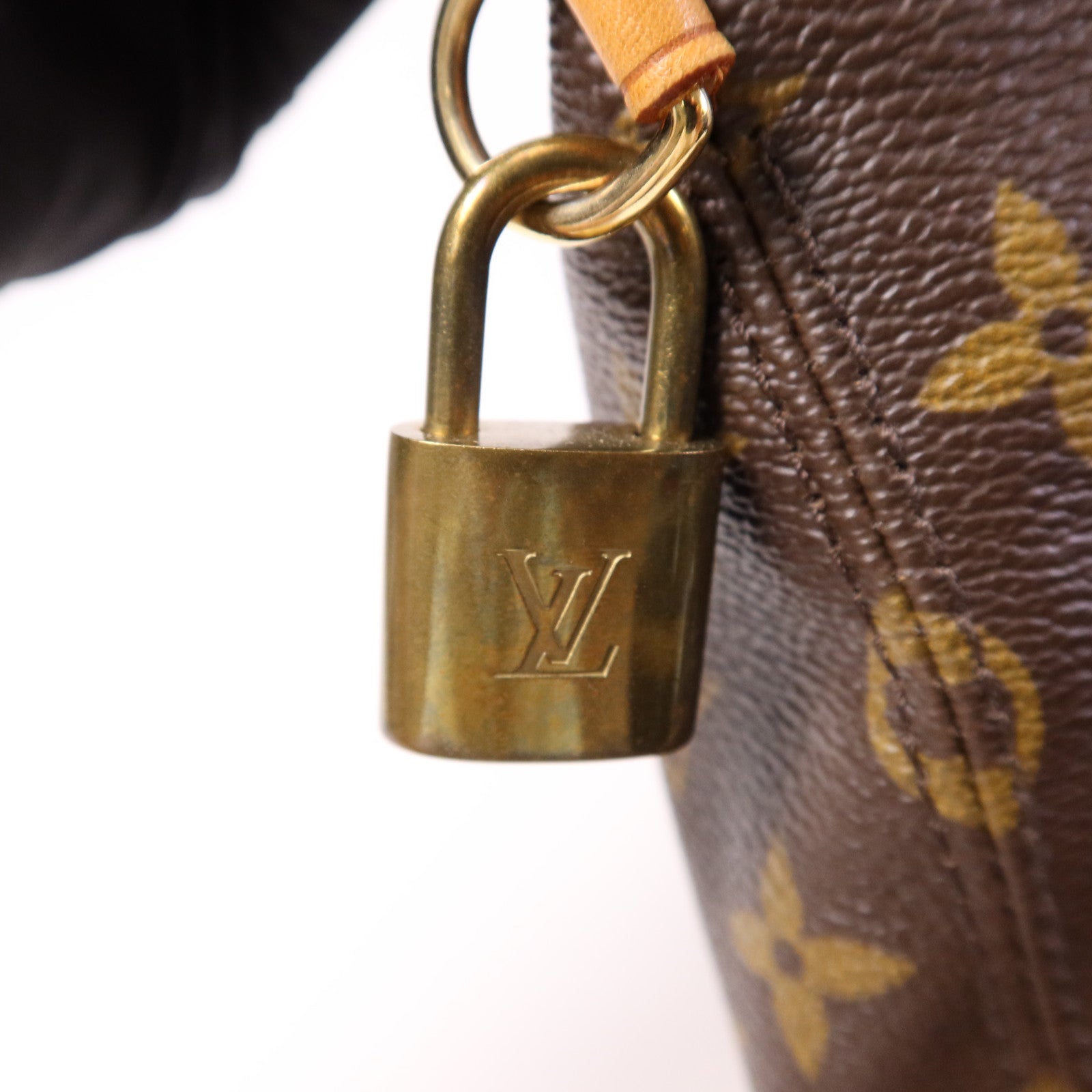 LOUIS VUITTON Monogram Lockit金扣手挽袋