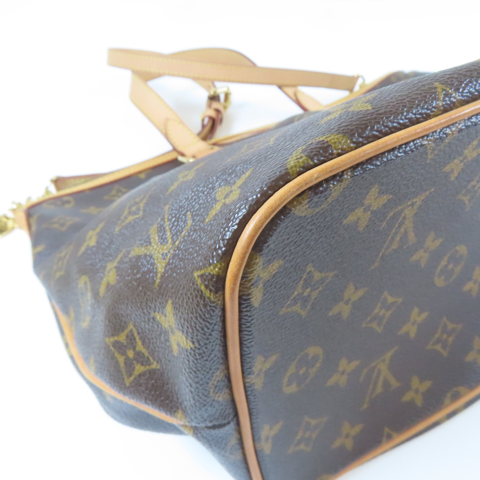 LOUIS VUITTON 【激減優惠】Monogram Palermo GM金扣手挽肩背兩用袋啡色