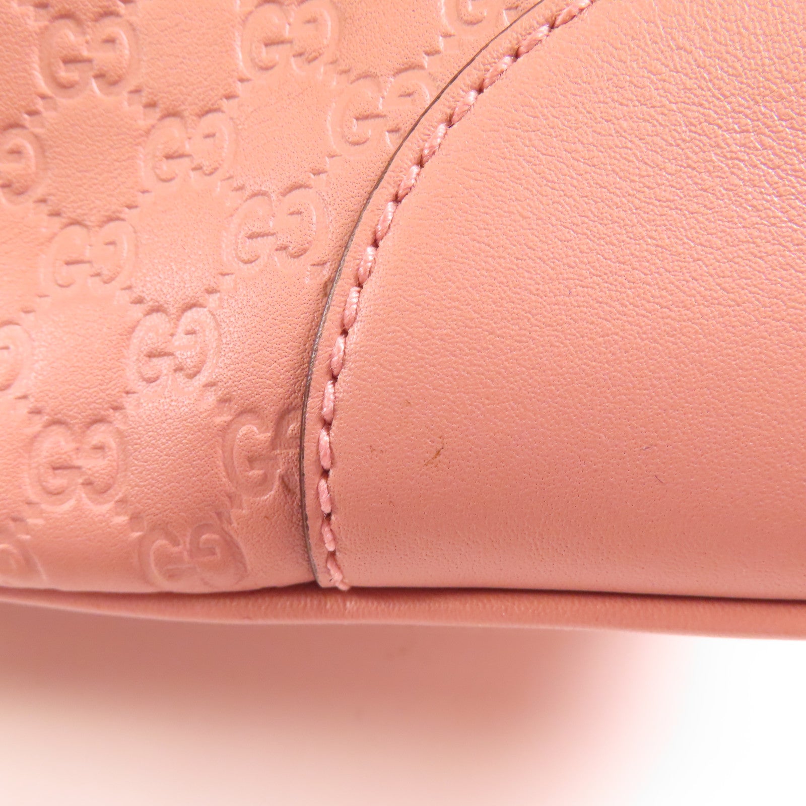 GUCCI 牛皮皮革2 Way Shoulder金扣手挽肩背兩用袋