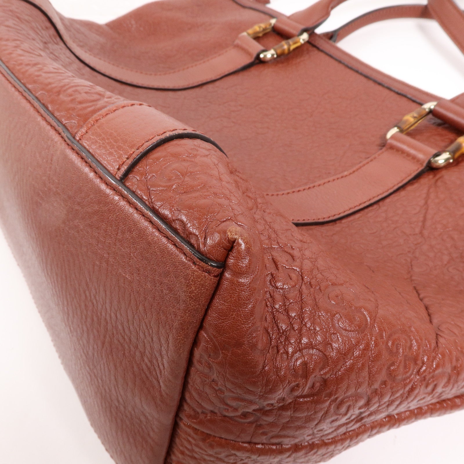 GUCCI 牛皮皮革2 Way Shoulder Bag金扣肩背袋