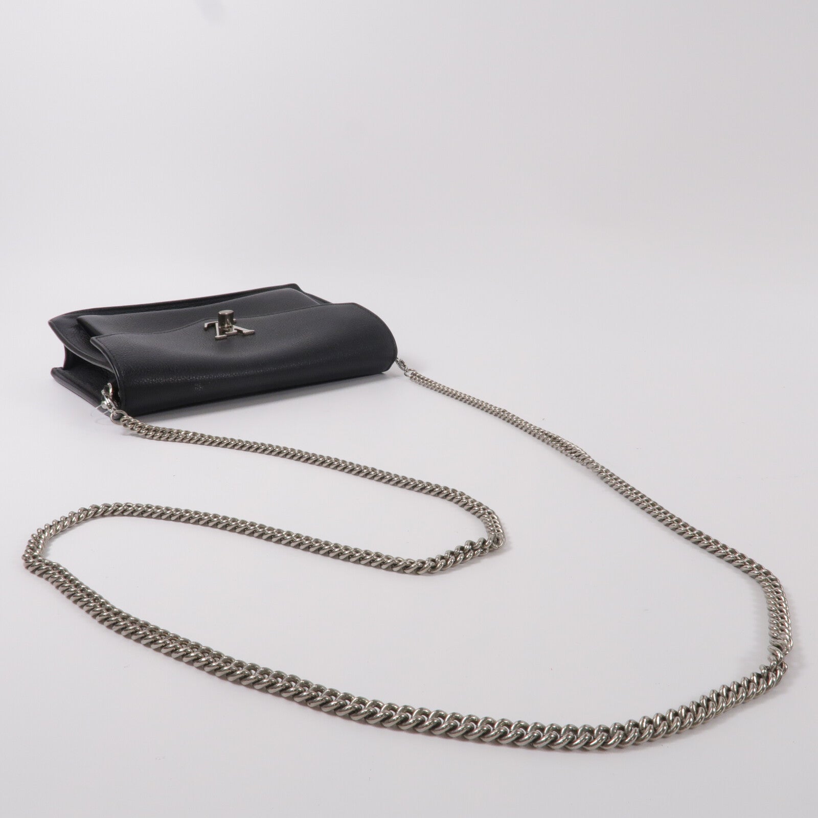 LOUIS VUITTON 牛皮皮革Mylockme鏈帶肩背袋