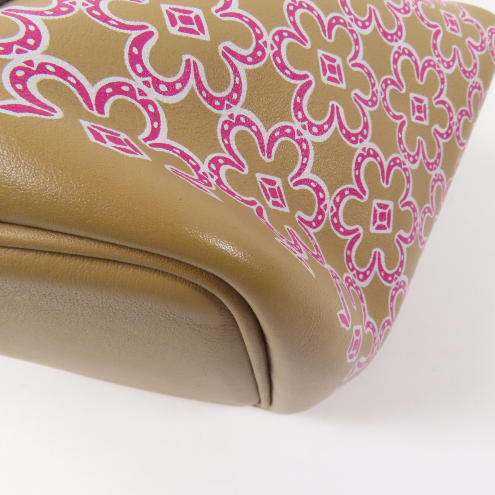 HERMES Swift皮革Micro Picotin Daisy 14銀扣手挽袋Chai