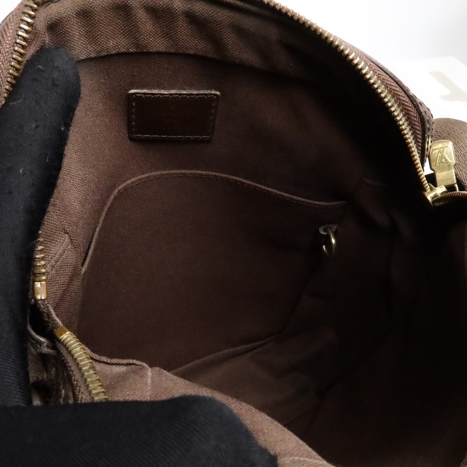 LOUIS VUITTON Damier Trotteur金扣肩背袋
