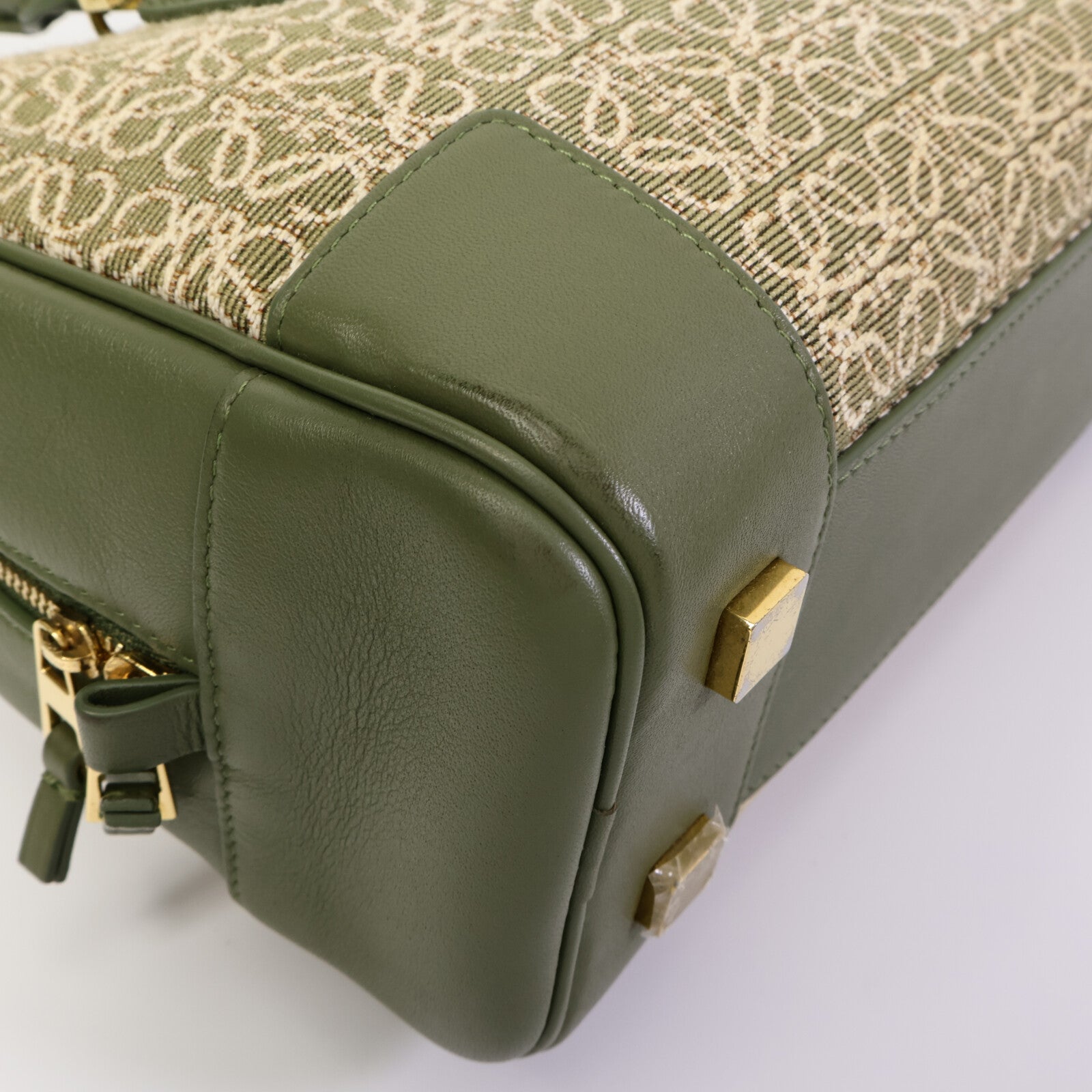 LOEWE 帆布Amazona 23手挽肩背兩用袋
