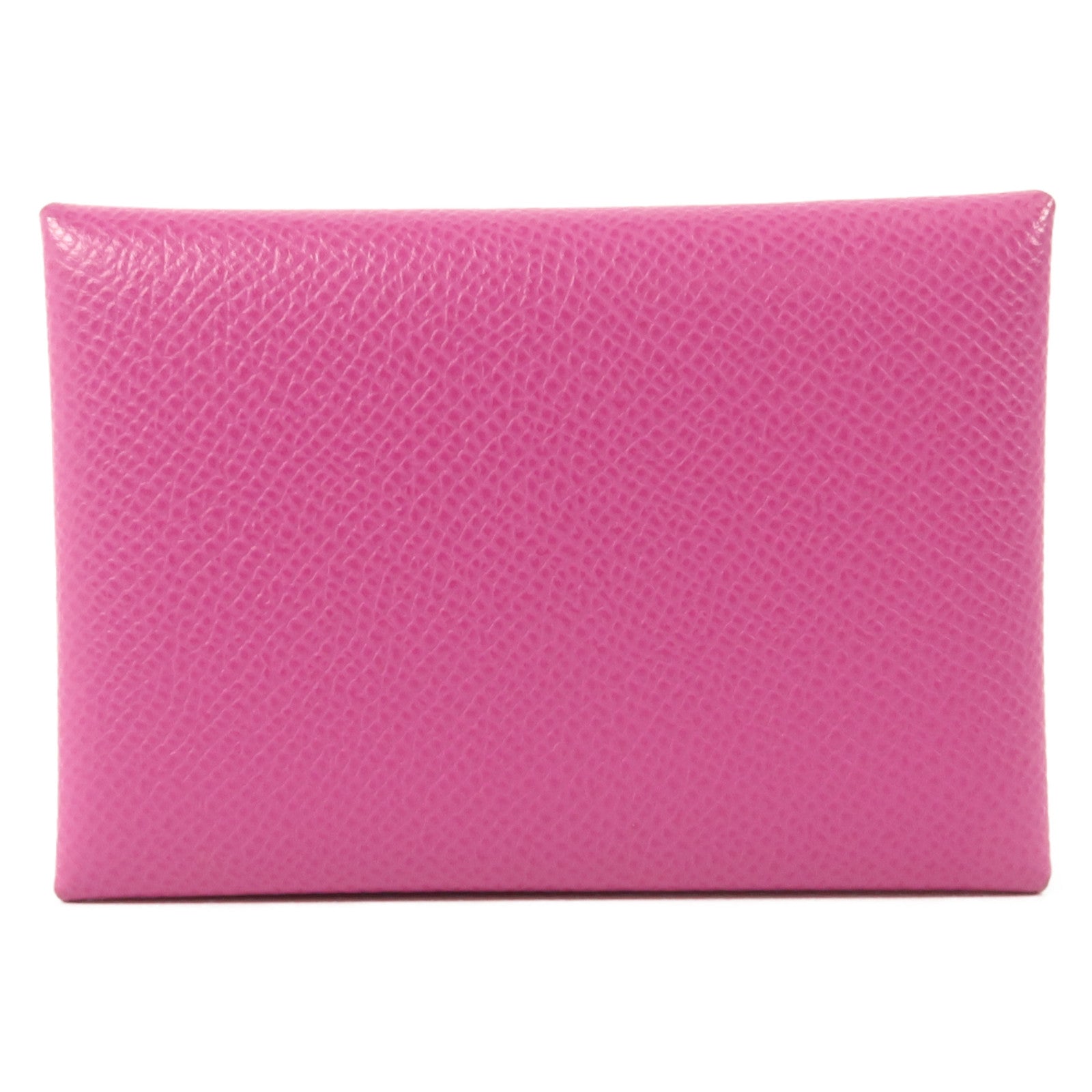 HERMES Epsom皮革Calvi Duo Compact Card Holder卡片套Magnolia