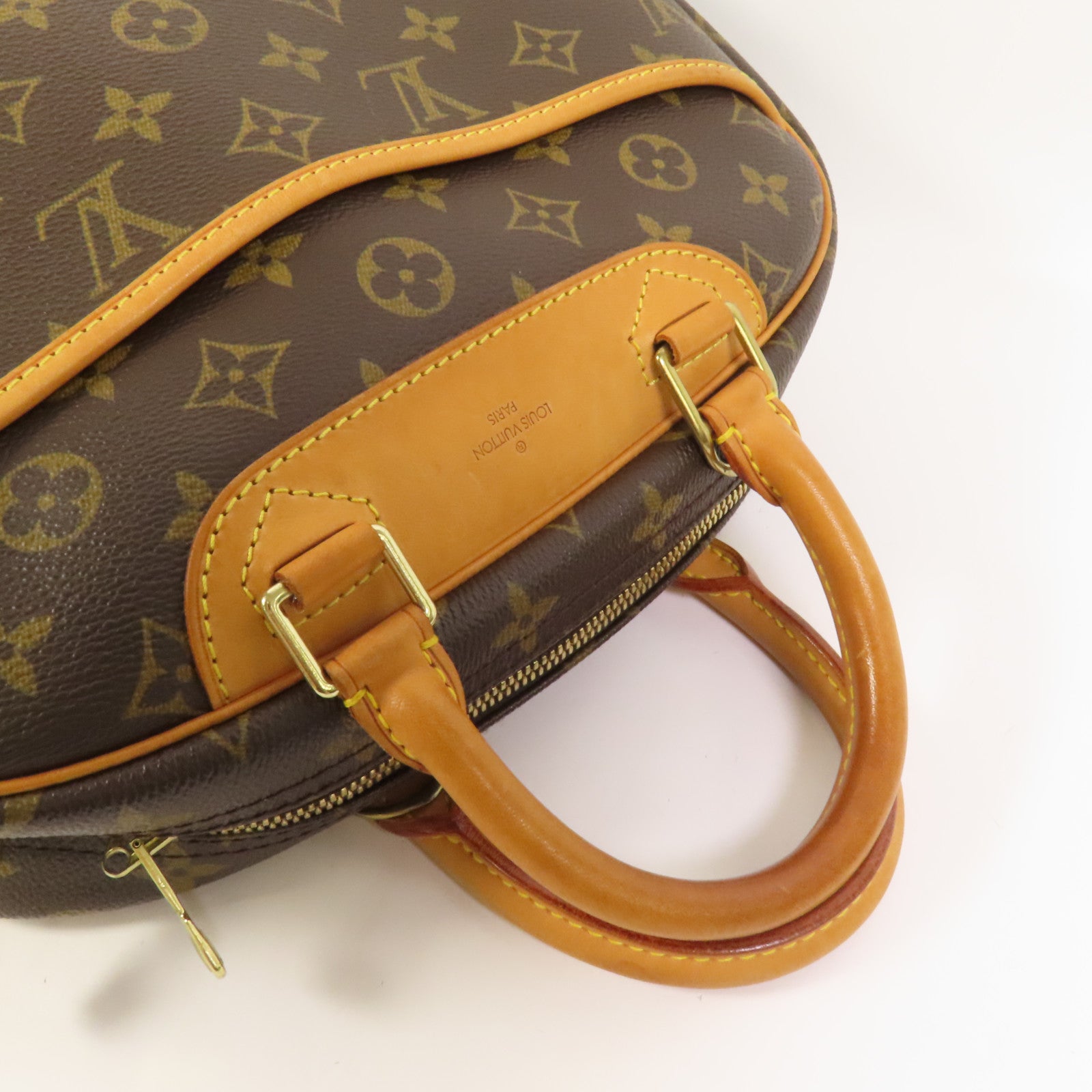 LOUIS VUITTON Monogram Trouville金扣手挽袋