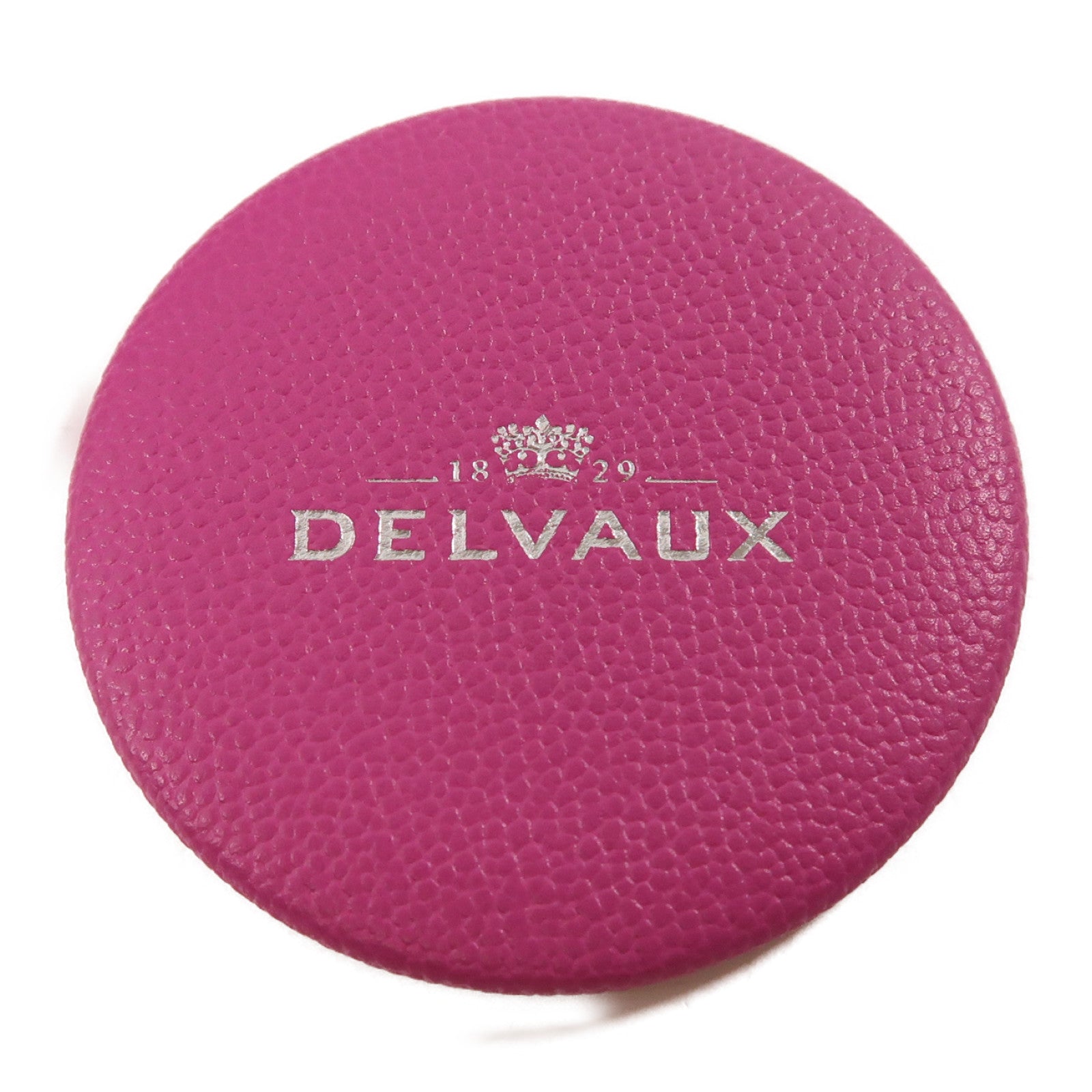 Delvaux 牛皮皮革Briliant Mini銀扣手挽肩背兩用袋