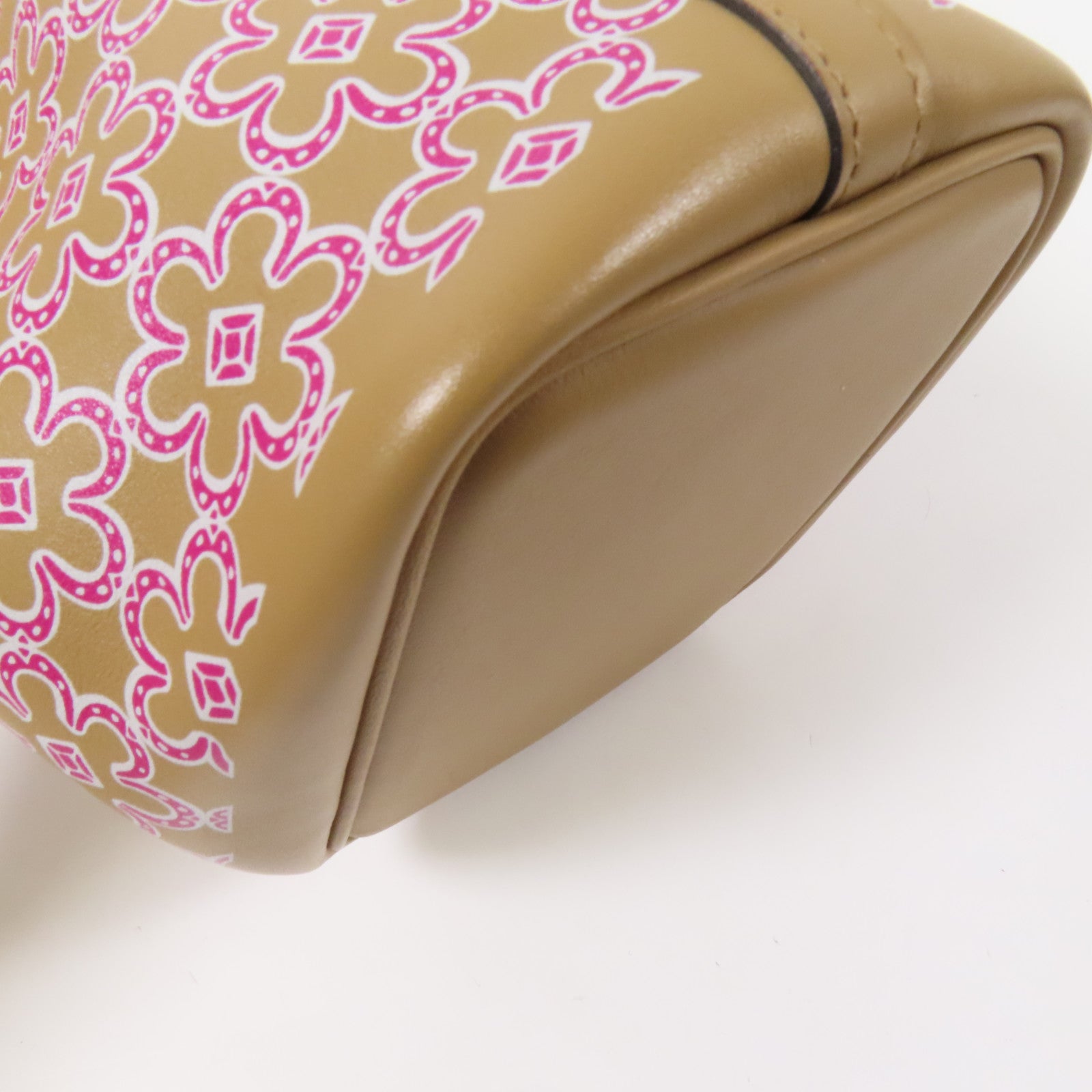 HERMES Swift皮革Micro Picotin Daisy 14銀扣手挽袋Chai