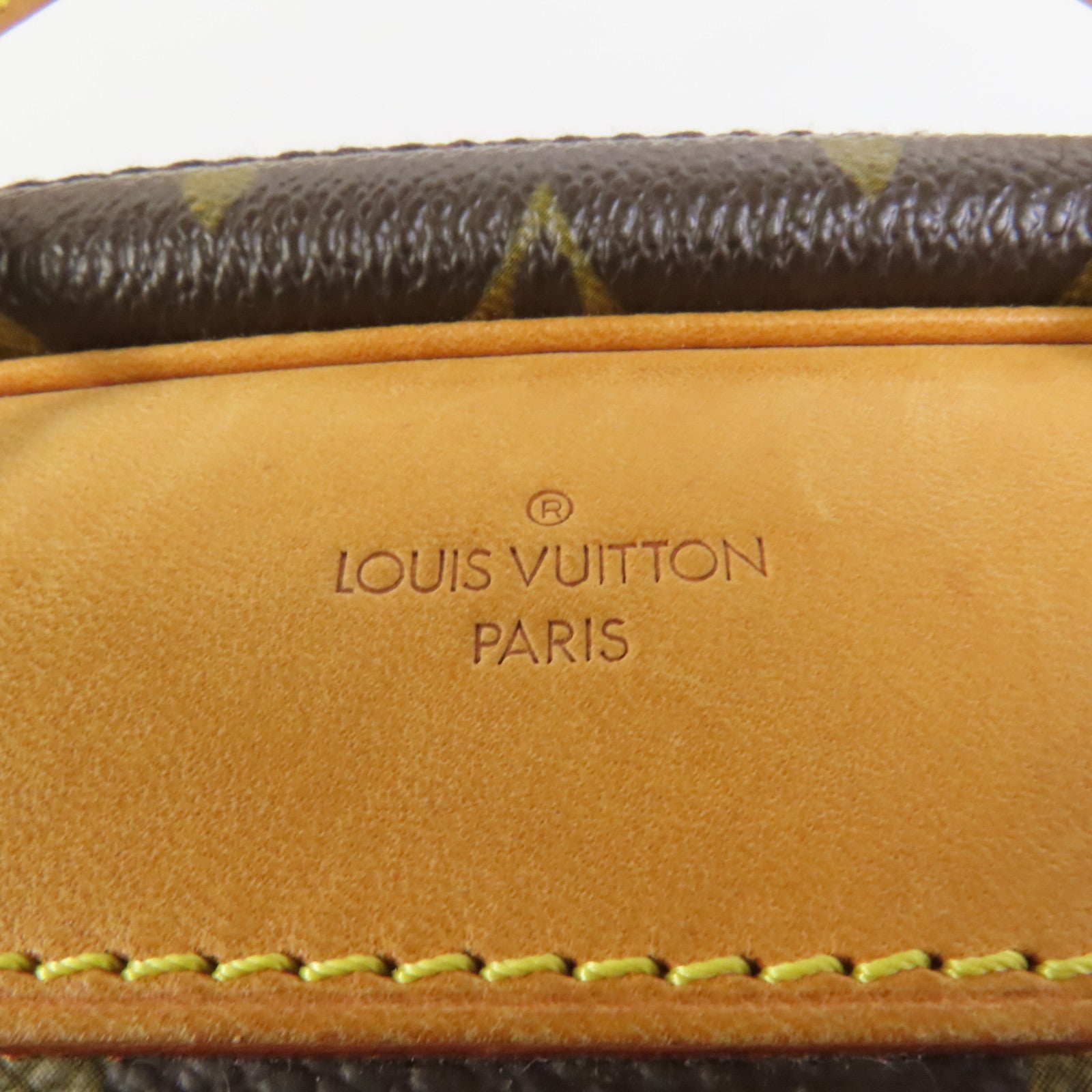 LOUIS VUITTON Monogram Trouville金扣手挽袋