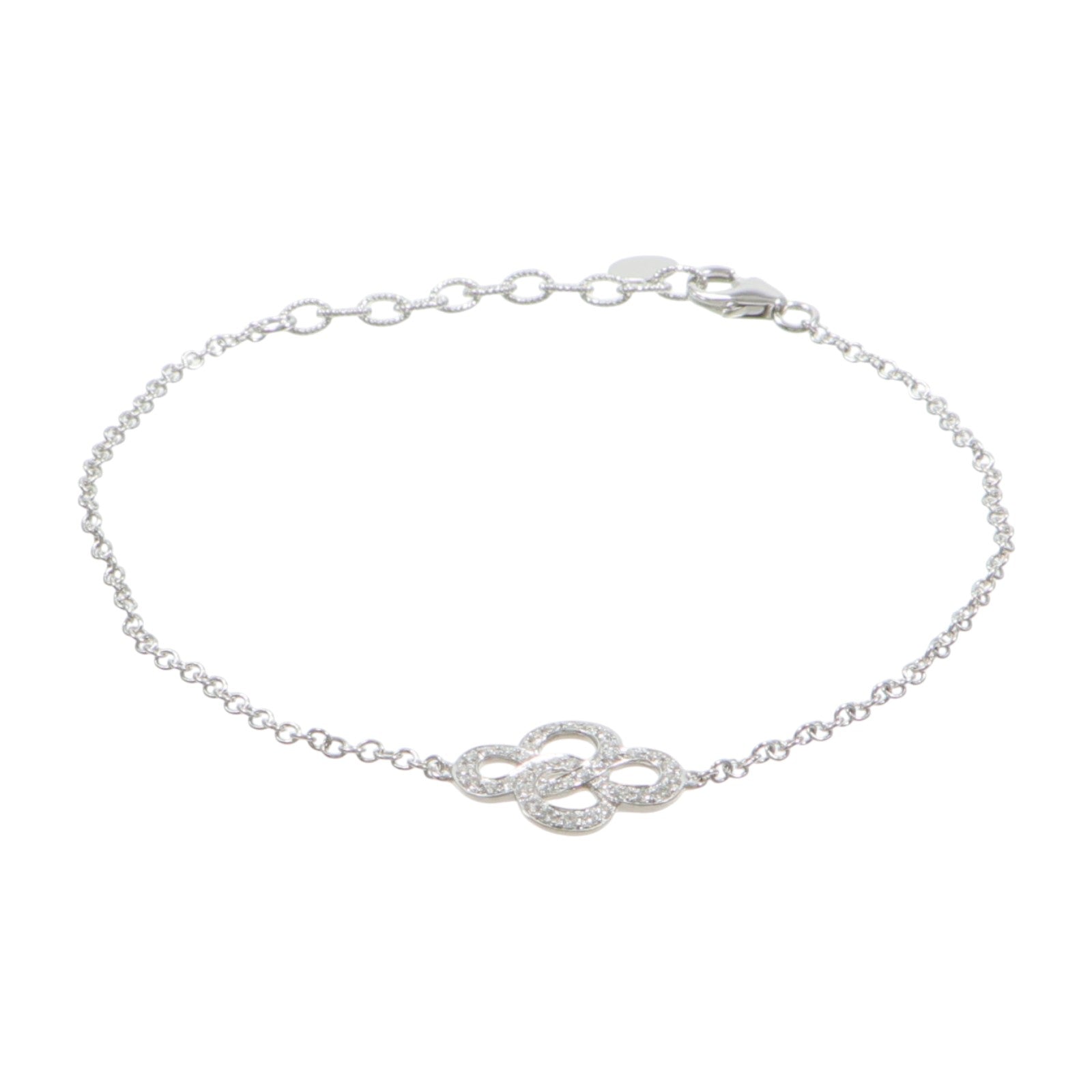 JEWELRY 18K白金Diamond Bracelet鑽石手鏈