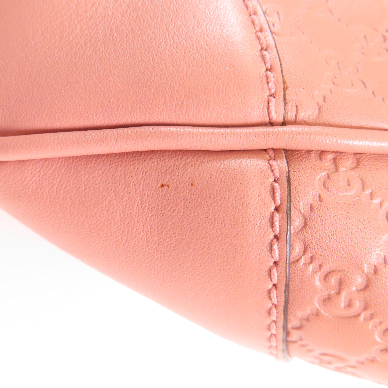 GUCCI 牛皮皮革2 Way Shoulder金扣手挽肩背兩用袋