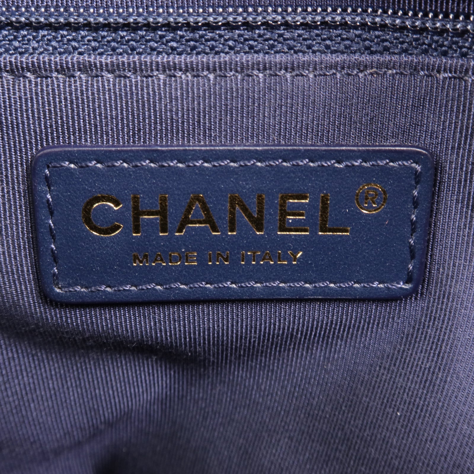 CHANEL 牛皮皮革2 Way Shoulder金扣手挽肩背兩用袋