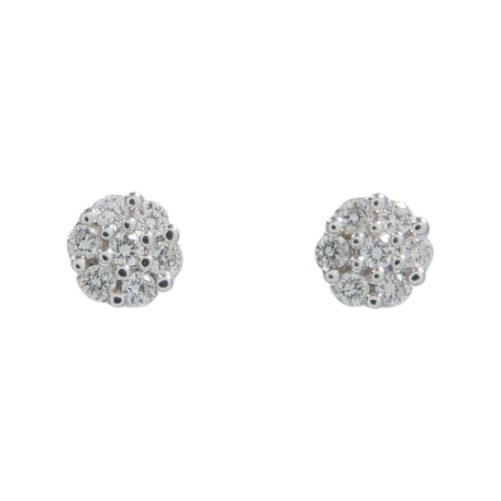 JEWELRY 18K白金Diamond Earrings鑽石耳環