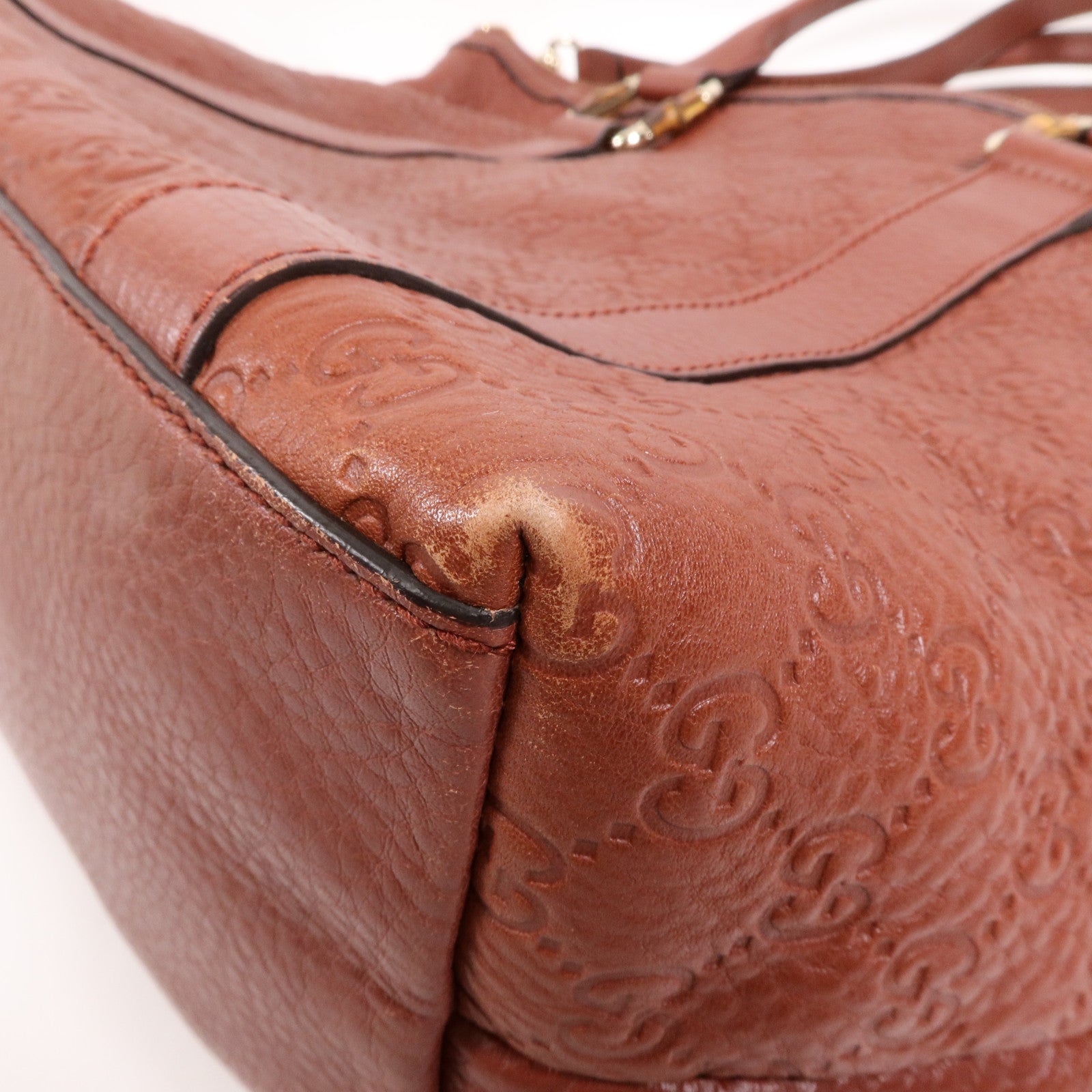 GUCCI 牛皮皮革2 Way Shoulder Bag金扣肩背袋