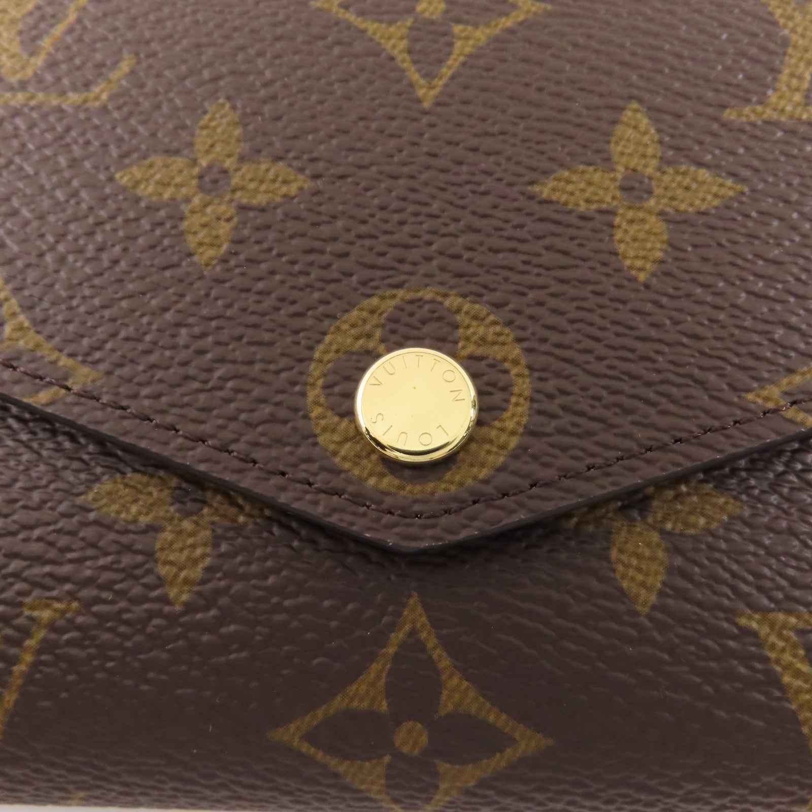 LOUIS VUITTON Monogram Sarah Wallet金扣長錢包