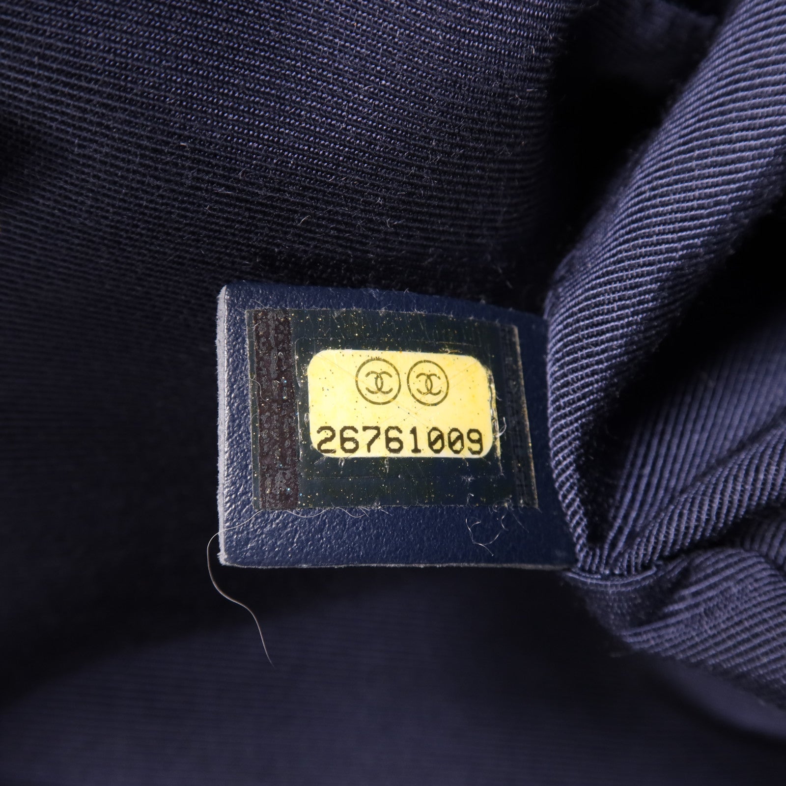 CHANEL 牛皮皮革2 Way Shoulder金扣手挽肩背兩用袋