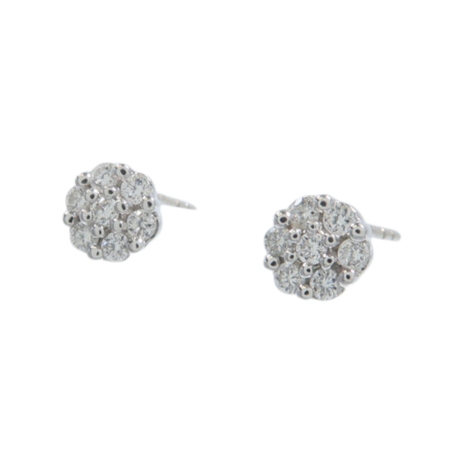 JEWELRY 18K白金Diamond Earrings鑽石耳環