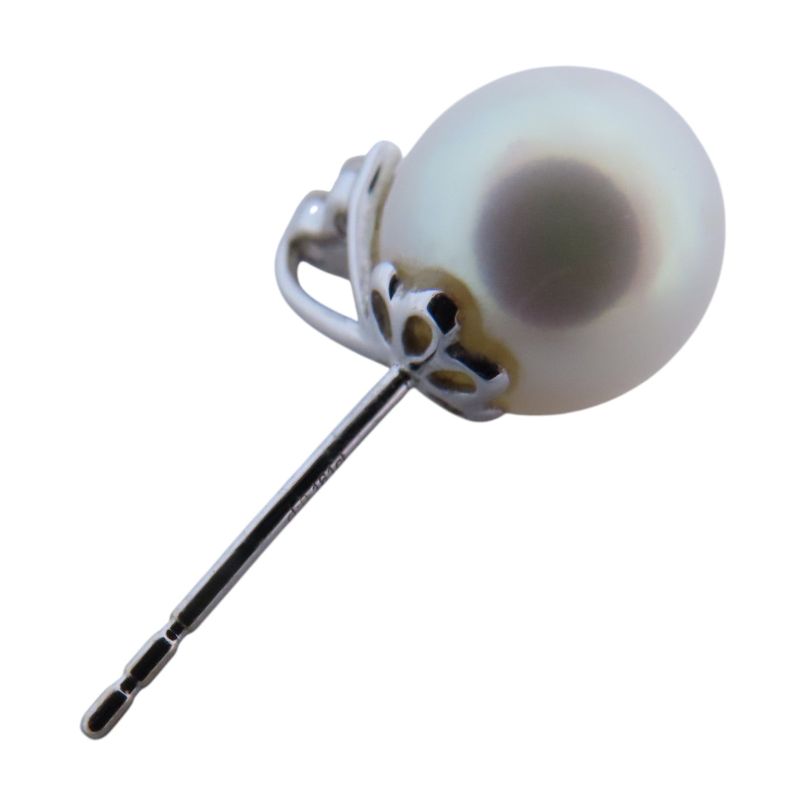 JEWELRY 【激減優惠】18K白金Pearl Diamond Earrings珍珠/鑽石耳環