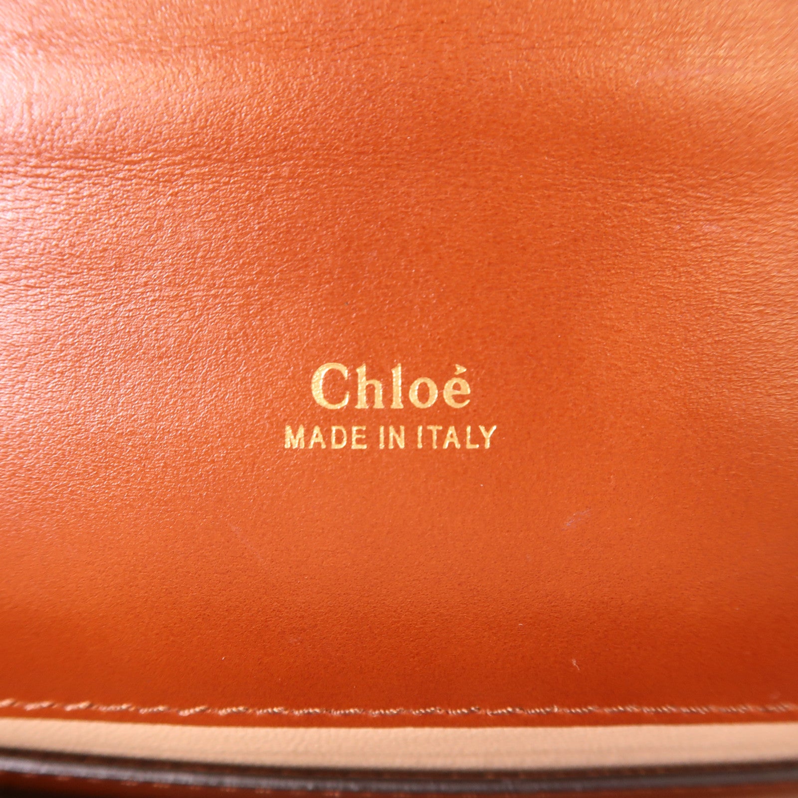 Chloe 牛皮皮革Aby Shoulder Bag鏈帶肩背袋