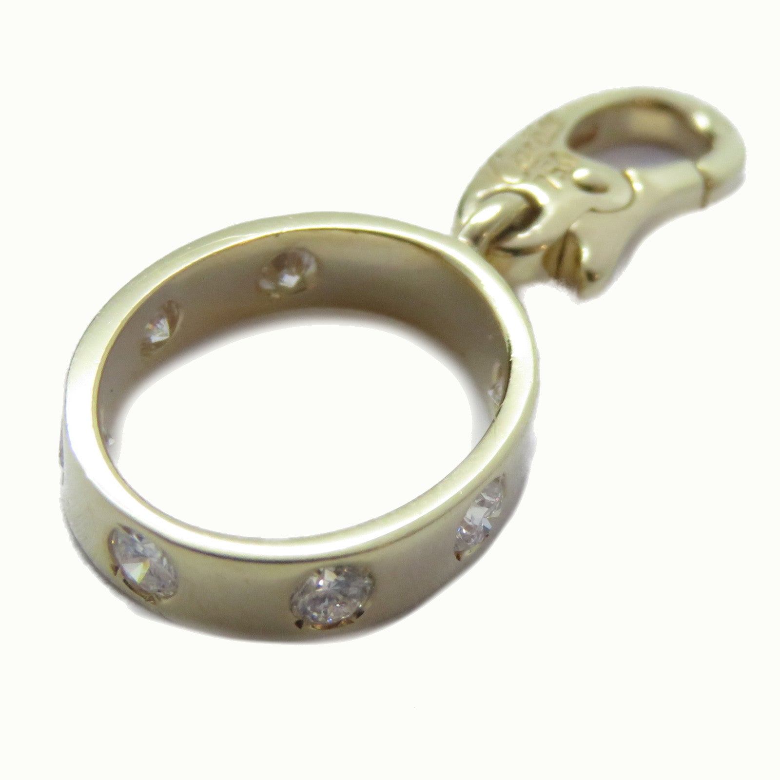 CARTIER 18K黃金Baby Love Diamond Charm掛飾