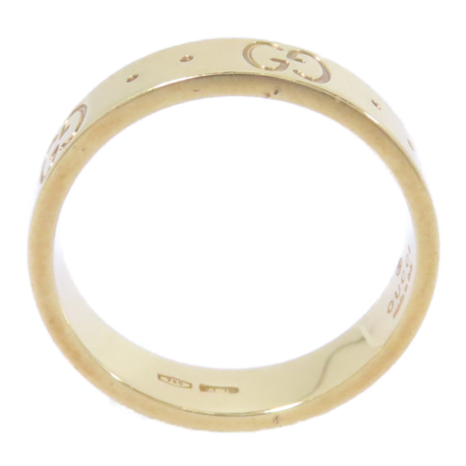 GUCCI 18K黃金Ring戒指US#4.75