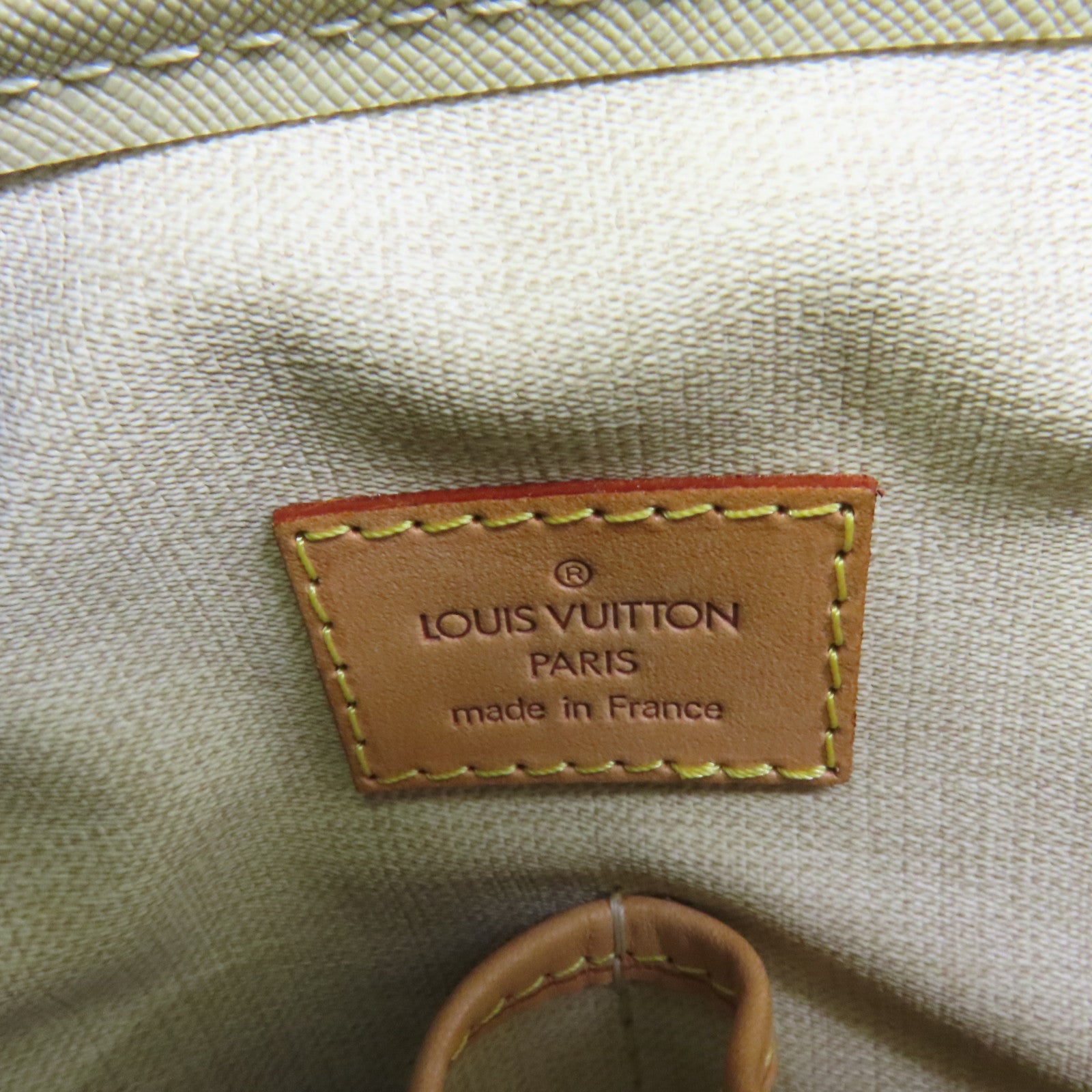 LOUIS VUITTON Monogram Trouville金扣手挽袋